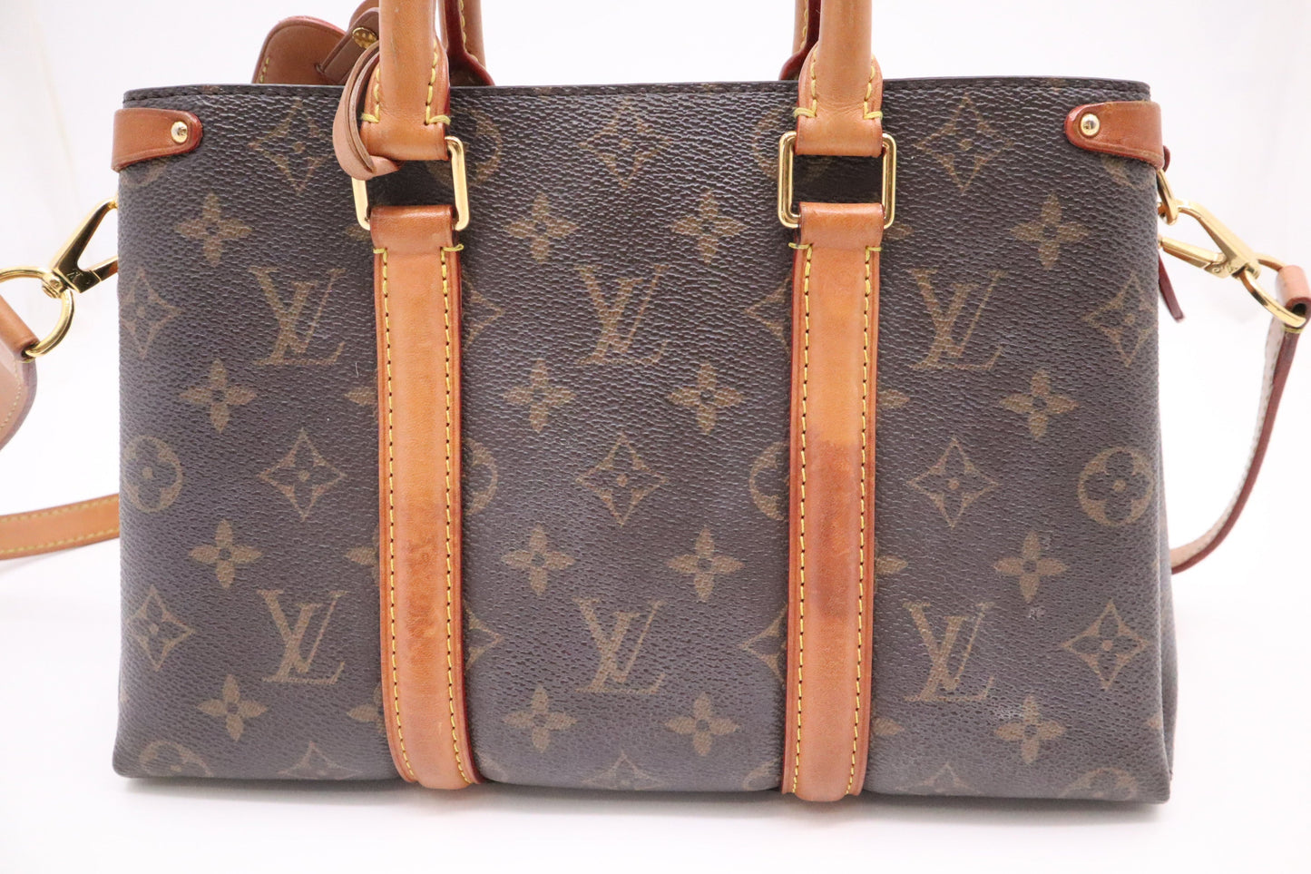 Louis Vuitton Soufflot BB Monogram Canvas Handbag