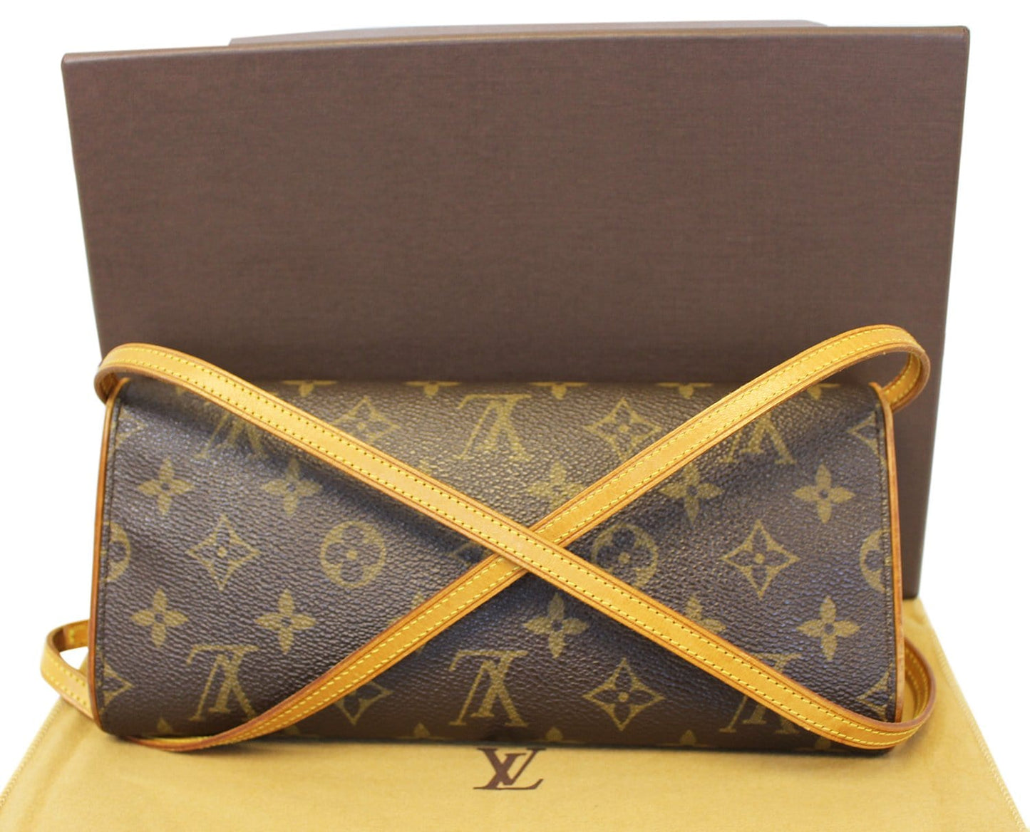 Louis Pochette Twin Gm Shoulder Bag Canvas Monogram