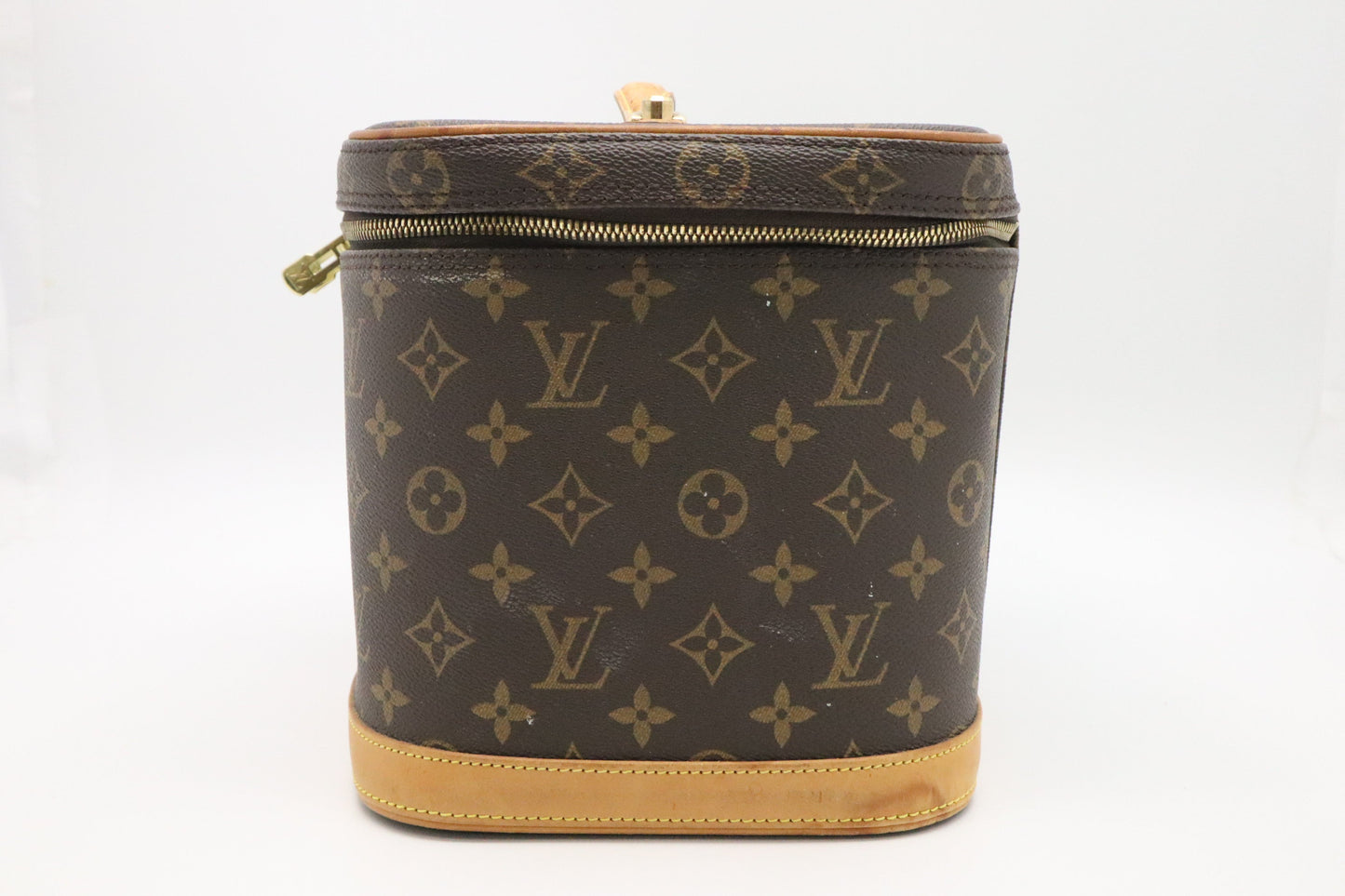 Louis Vuitton Nice Vanity Monogram Canvas Handbag Monogram Canvas