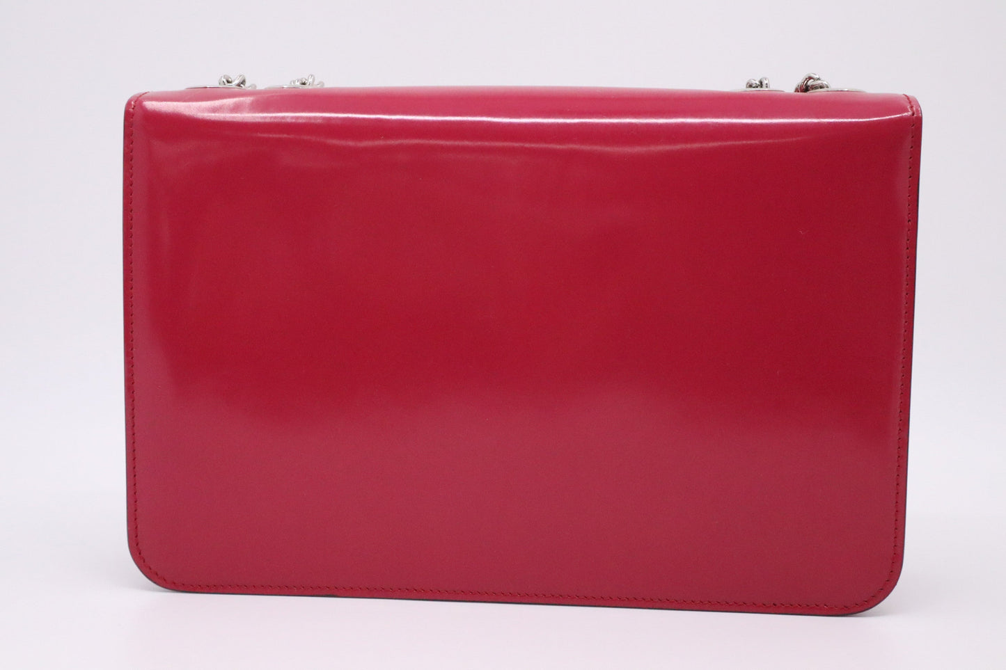 Gucci Petunia Fuchsia Leather Patent Shoulder Bag