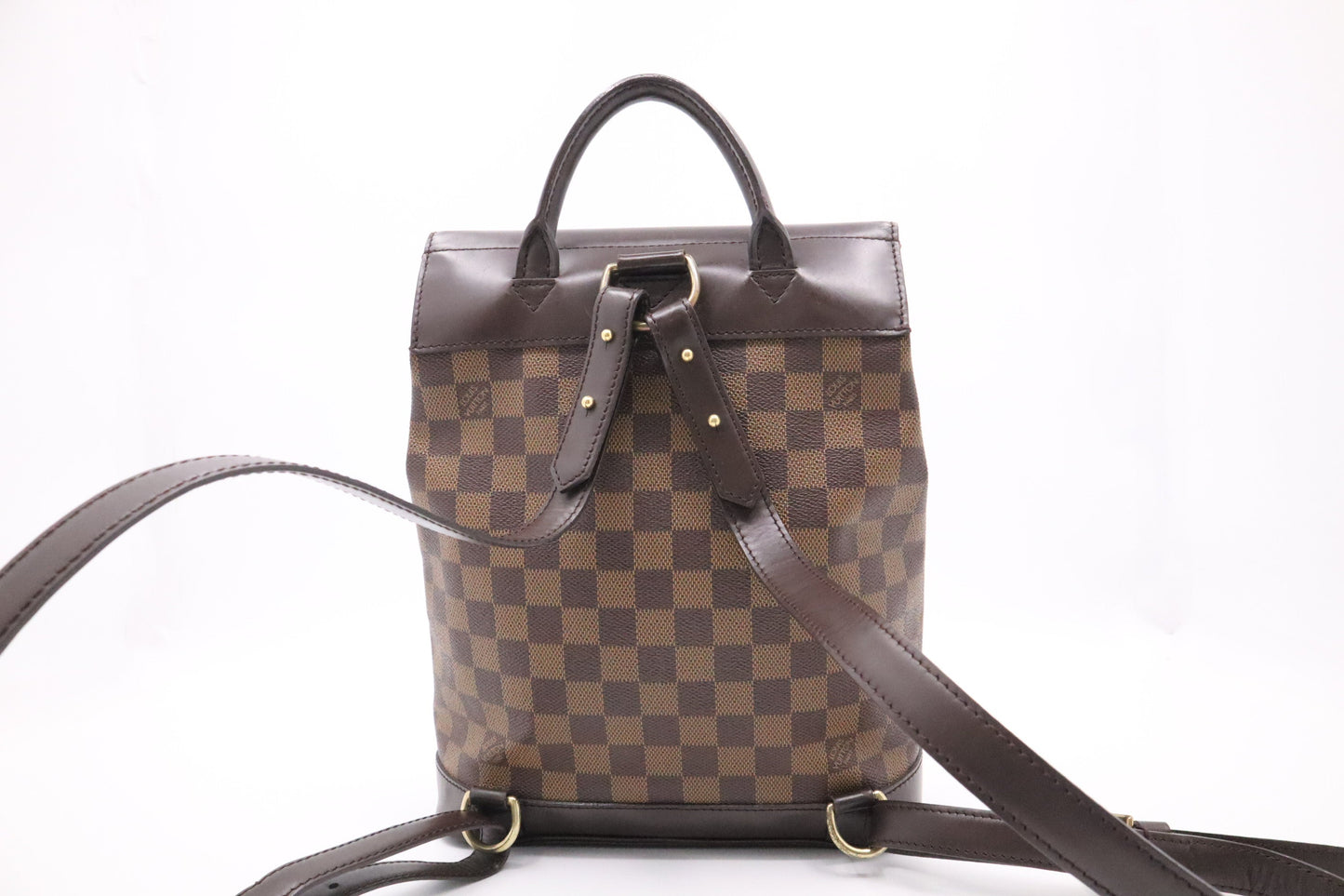 Louis Vuitton Soho Backpack Ebene Canvas Damier Ebene Canvas