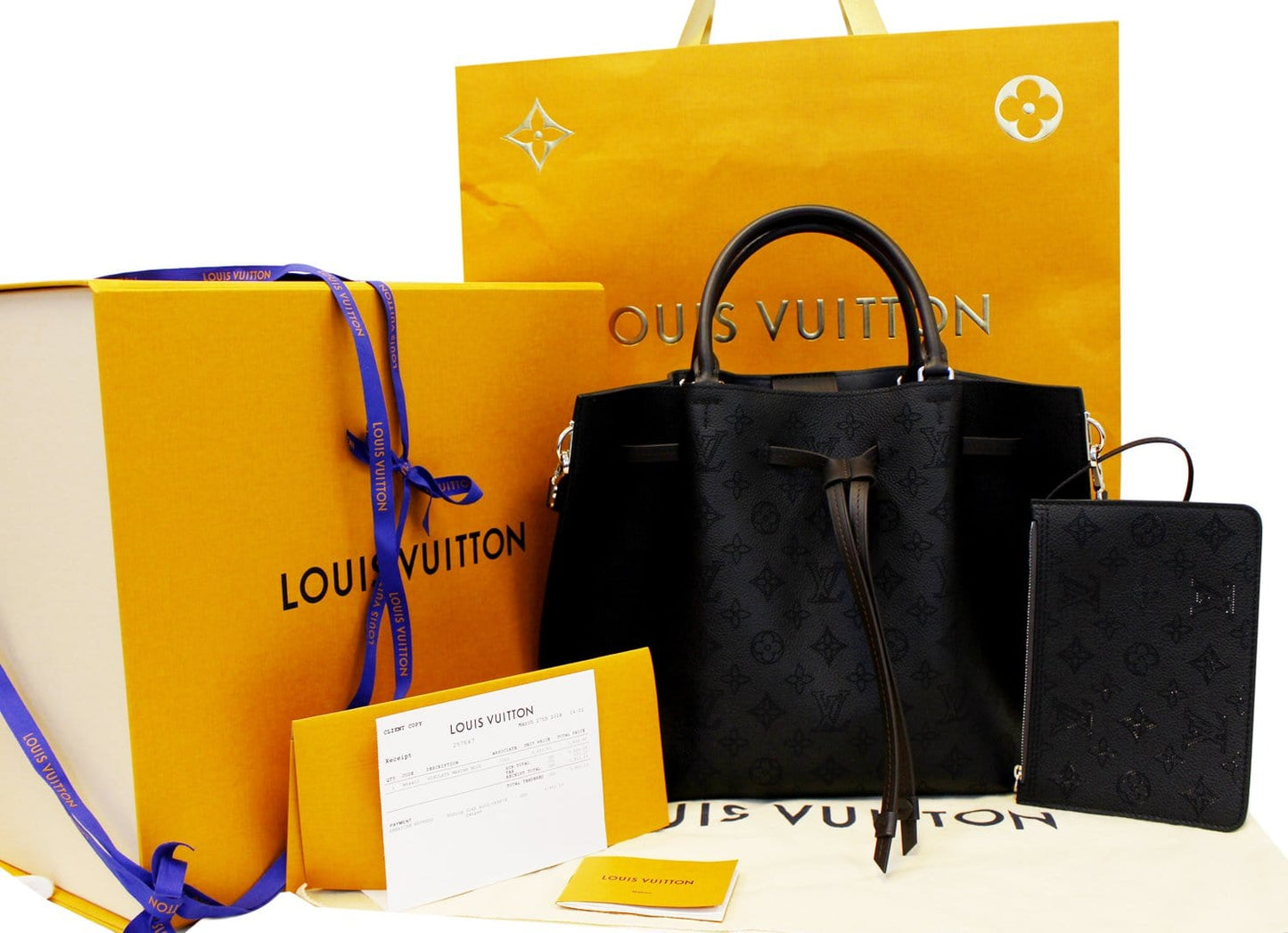 Louis Girolata Mahina Shoulder Bag Leather Monogram