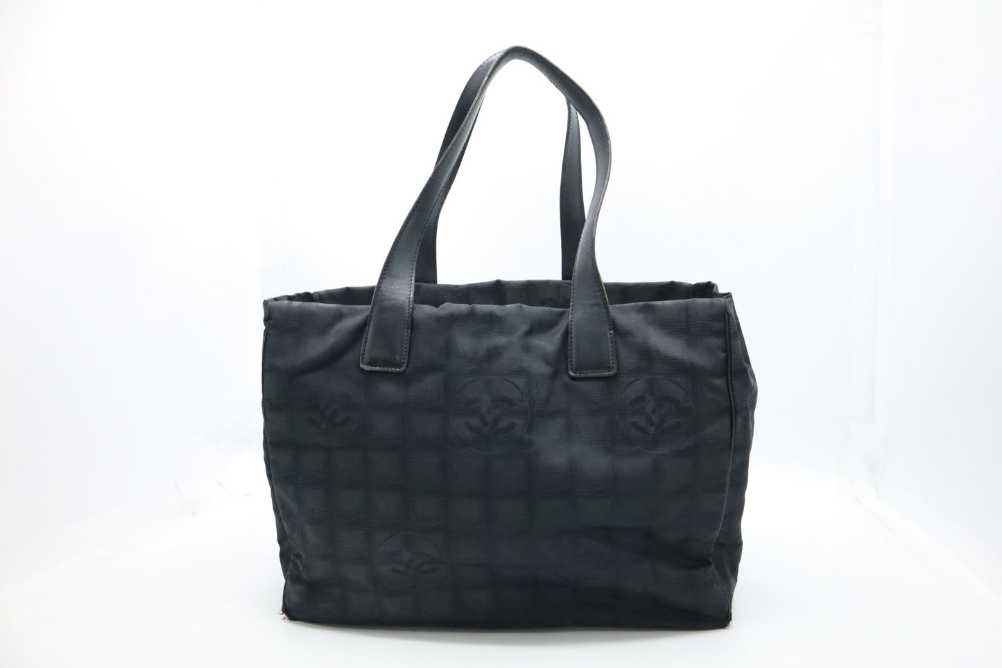 Chanel New Line Black Canvas Travel Bag 4