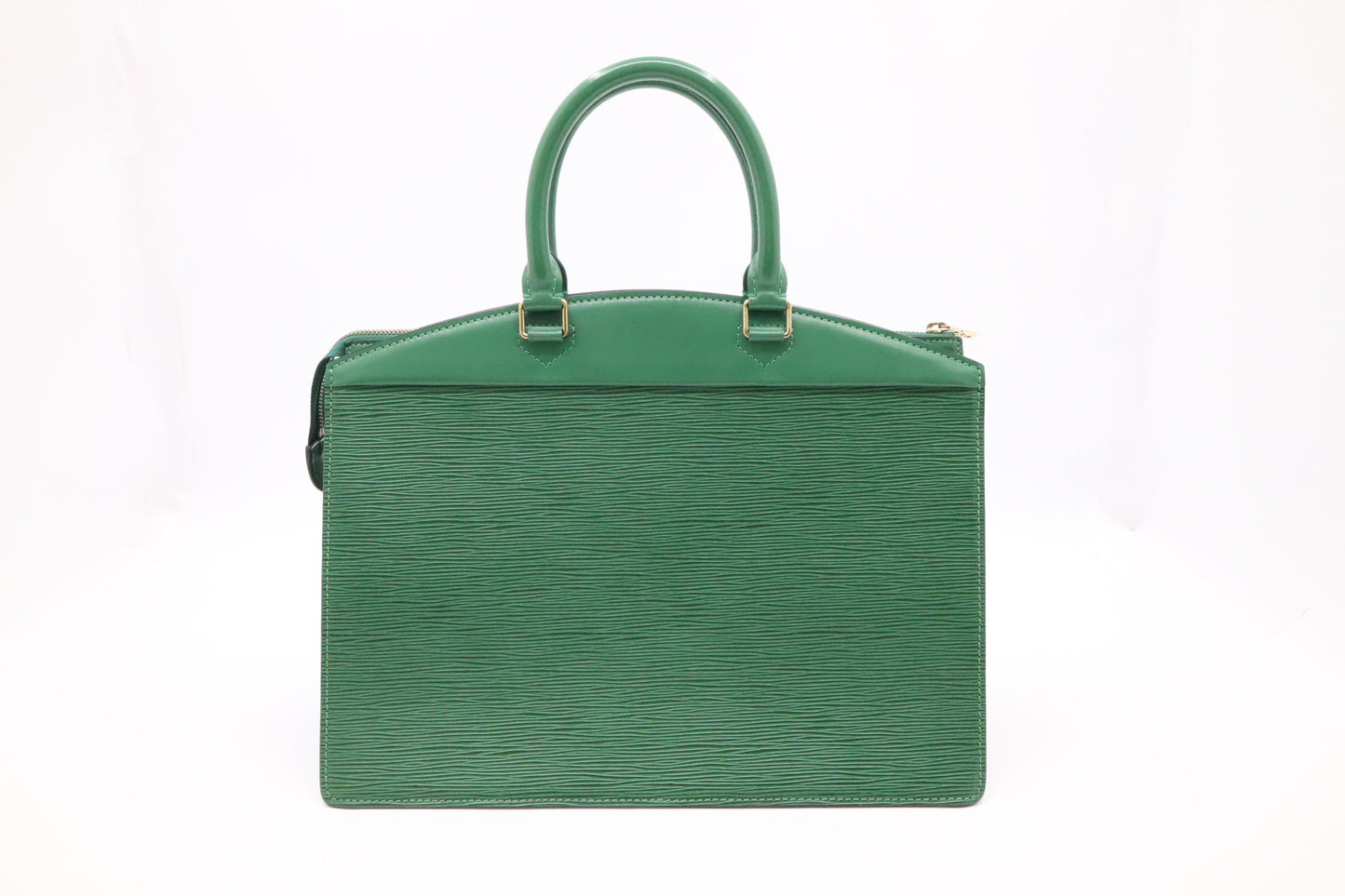 Louis Vuitton Riviera Green Leather Epi Handbag