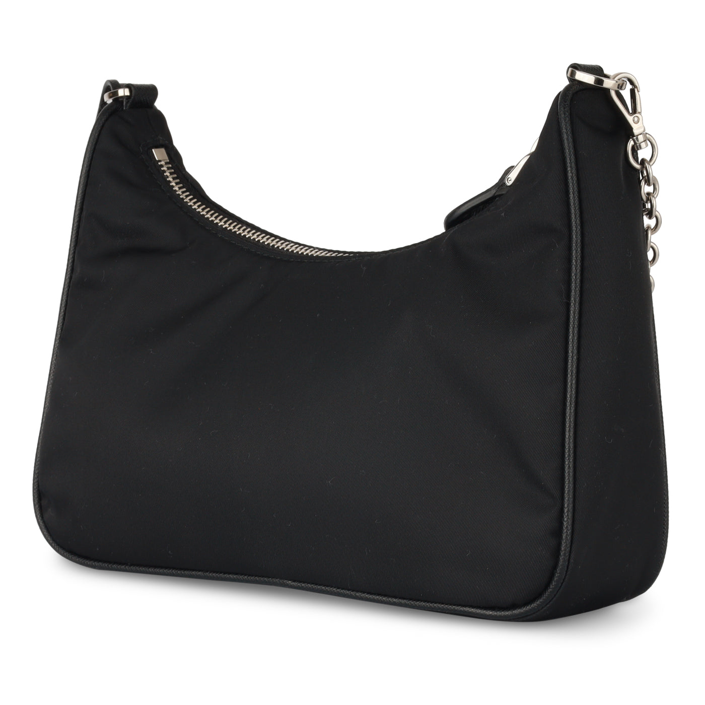 Prada Re Edition Shoulder Bag Nylon Nylon Black Shw