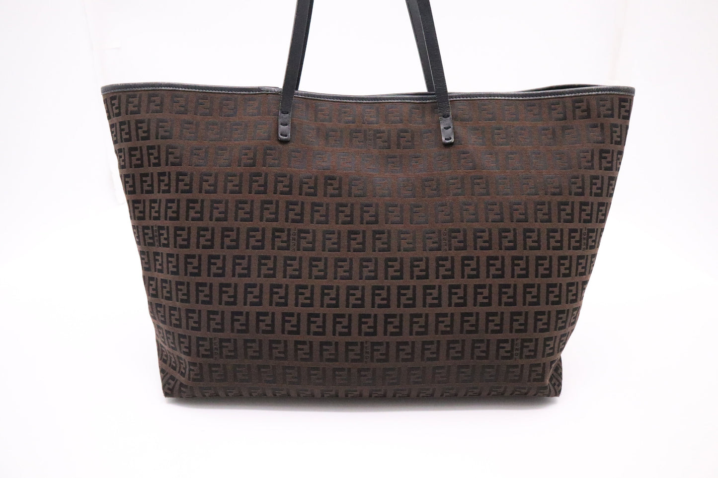 Fendi Tote Bag In Zucca Canvas Brown