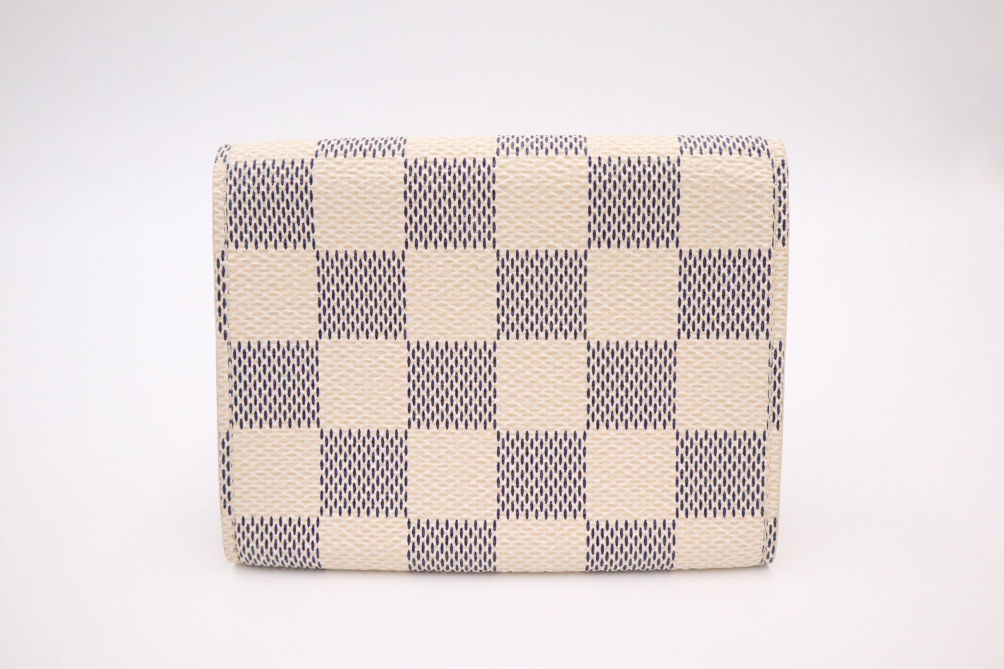 Louis Vuitton Card Azur Damier Canvas Wallet Case