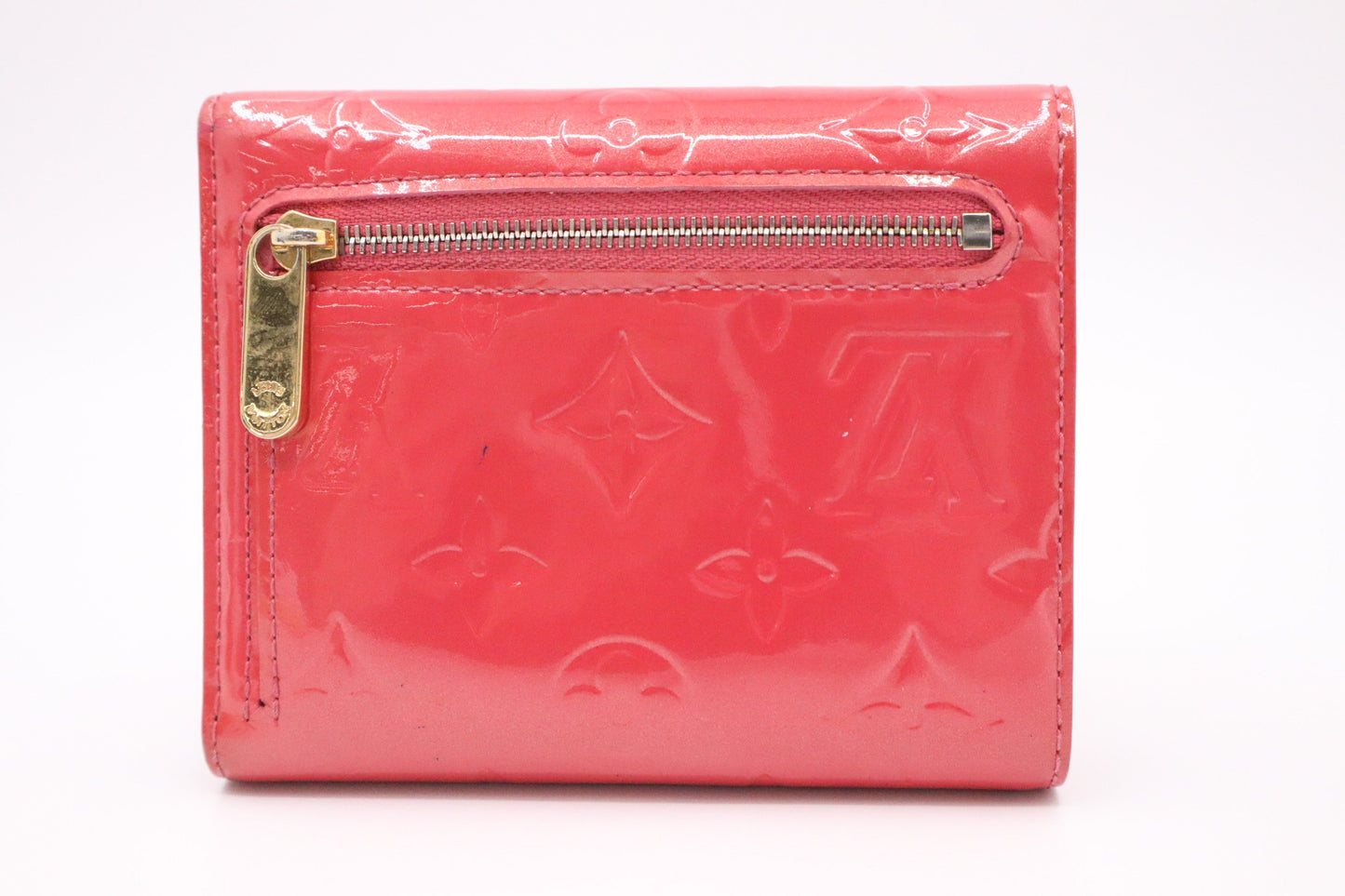 Louis Vuitton Koala Vernis Leather Pink Wallet Case