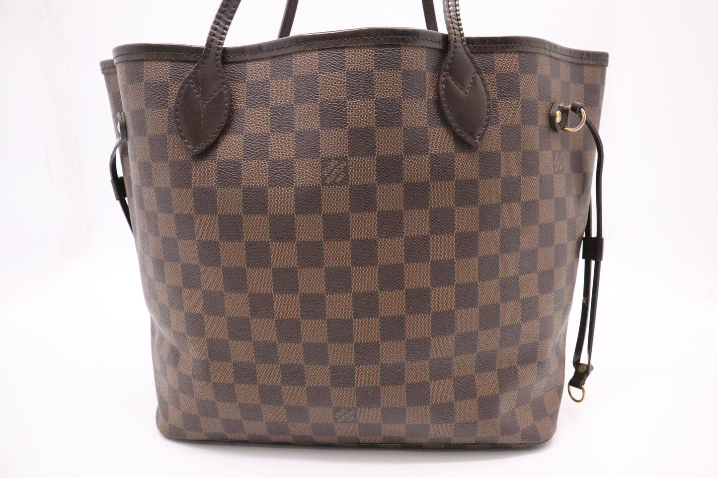 Louis Vuitton Neverfull MM Ebene Damier Canvas Tote Bag Canvas 4