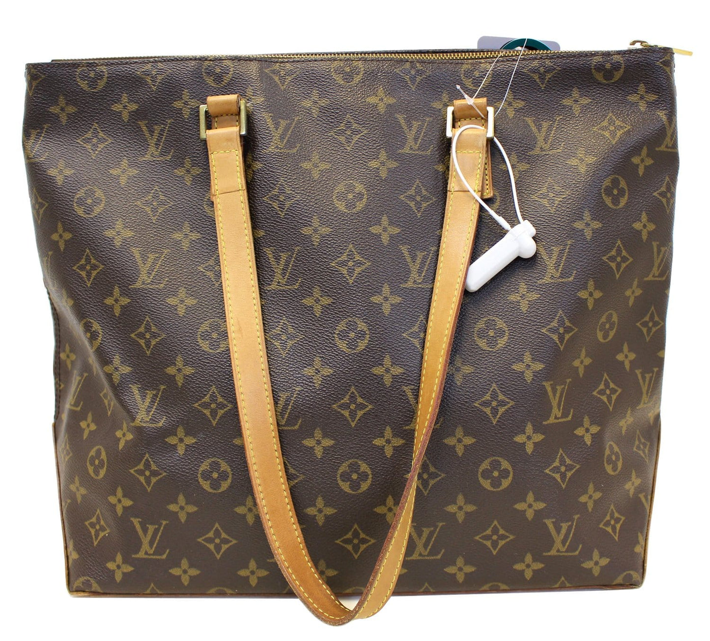 Louis Cabas Mezzo Tote Bag Canvas Monogram Shoulder Bag