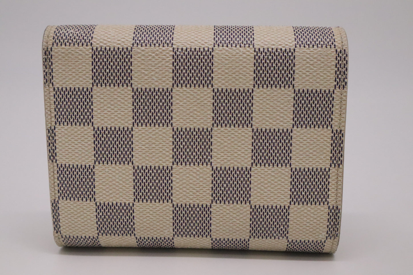 Louis Vuitton Portefeuille Koala Azur Canvas Damier Handbag