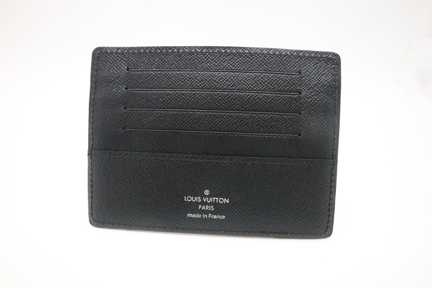 Louis Vuitton Insert Card Graphite Damier Canvas Wallet Case