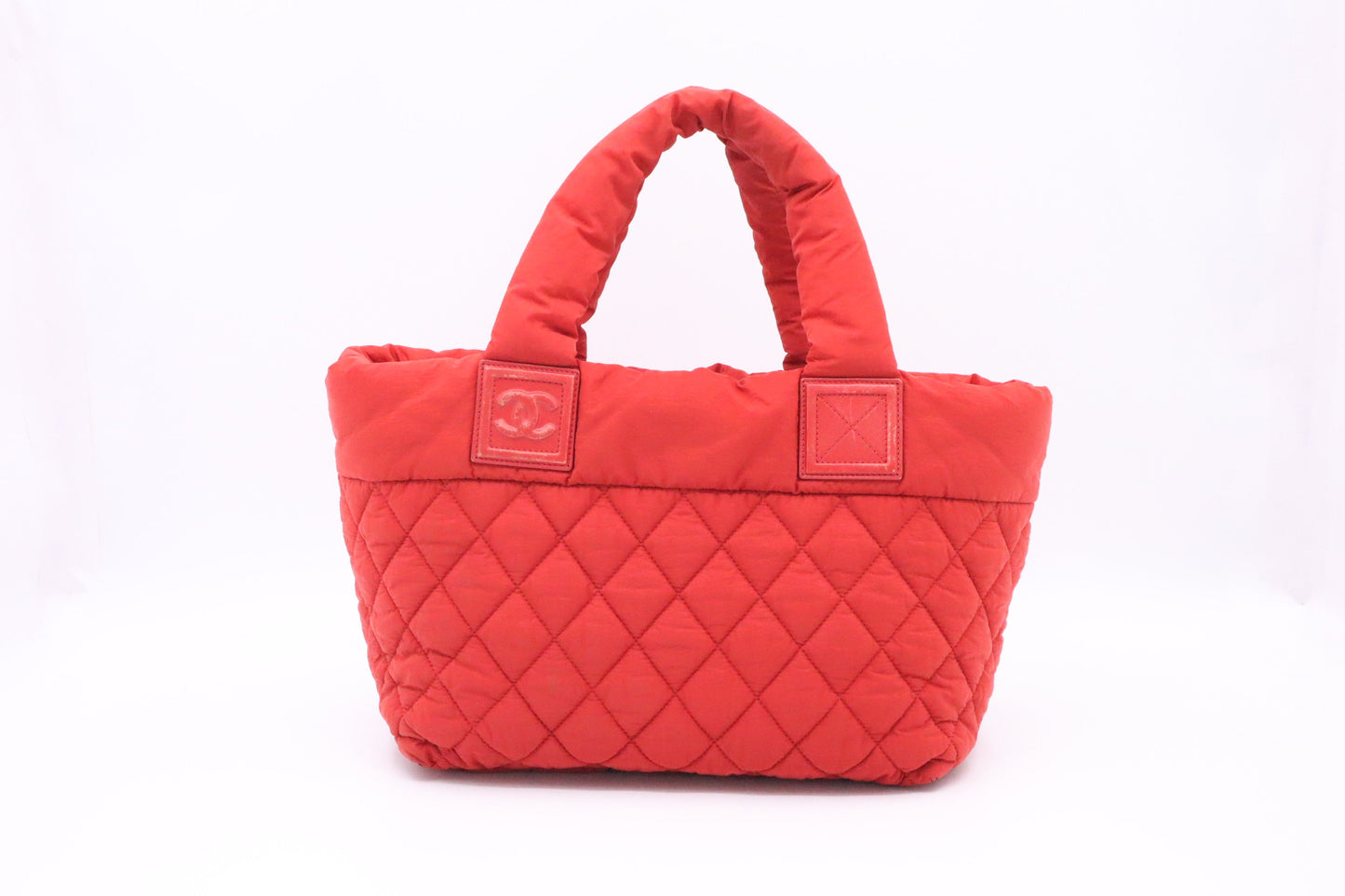Chanel Cocoon Nylon Red Handbag