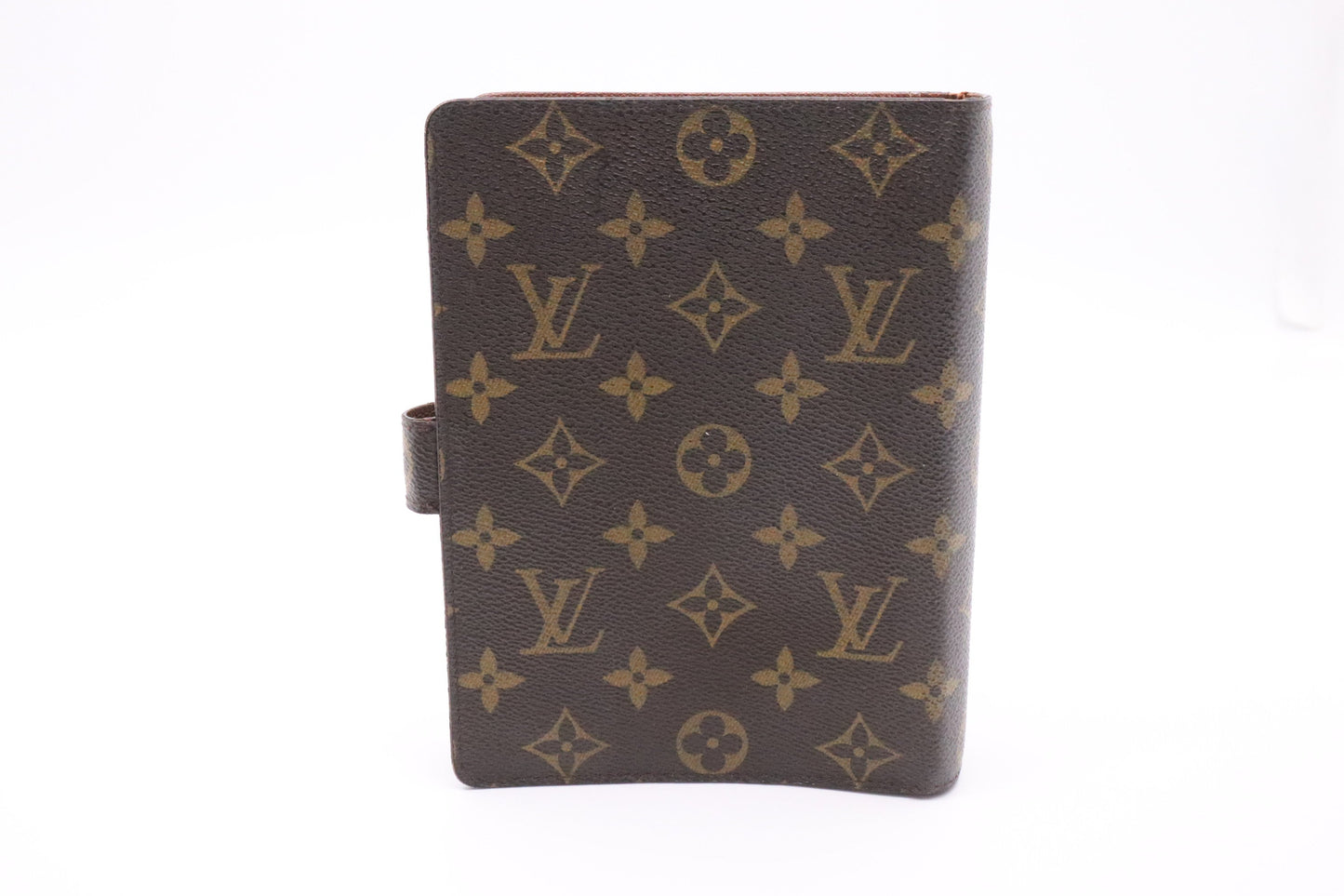 Louis Vuitton Agenda MM Monogram Canvas Handbag Canvas 1