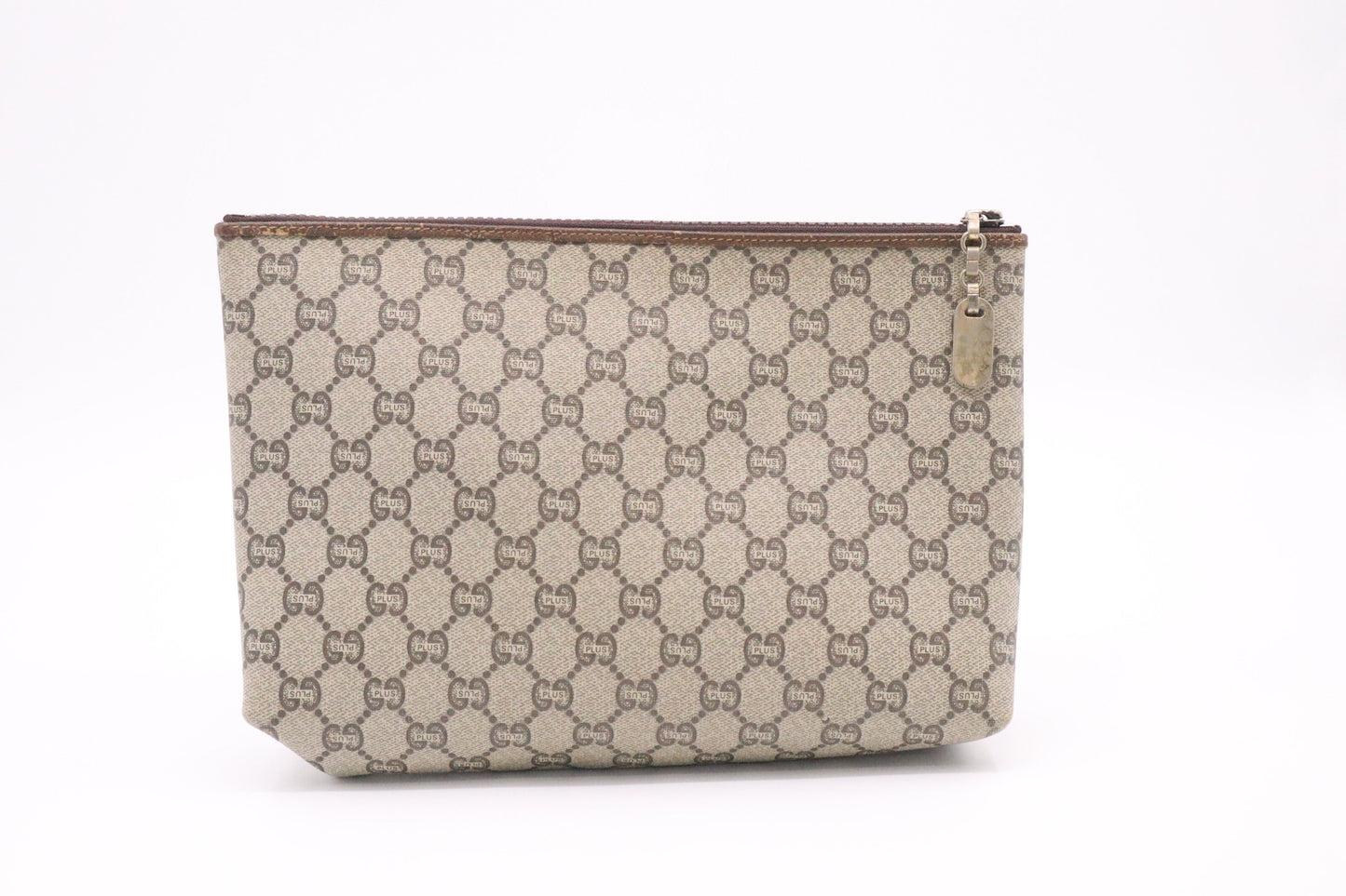 Gucci Plus GG Supreme Canvas Clutch Bag