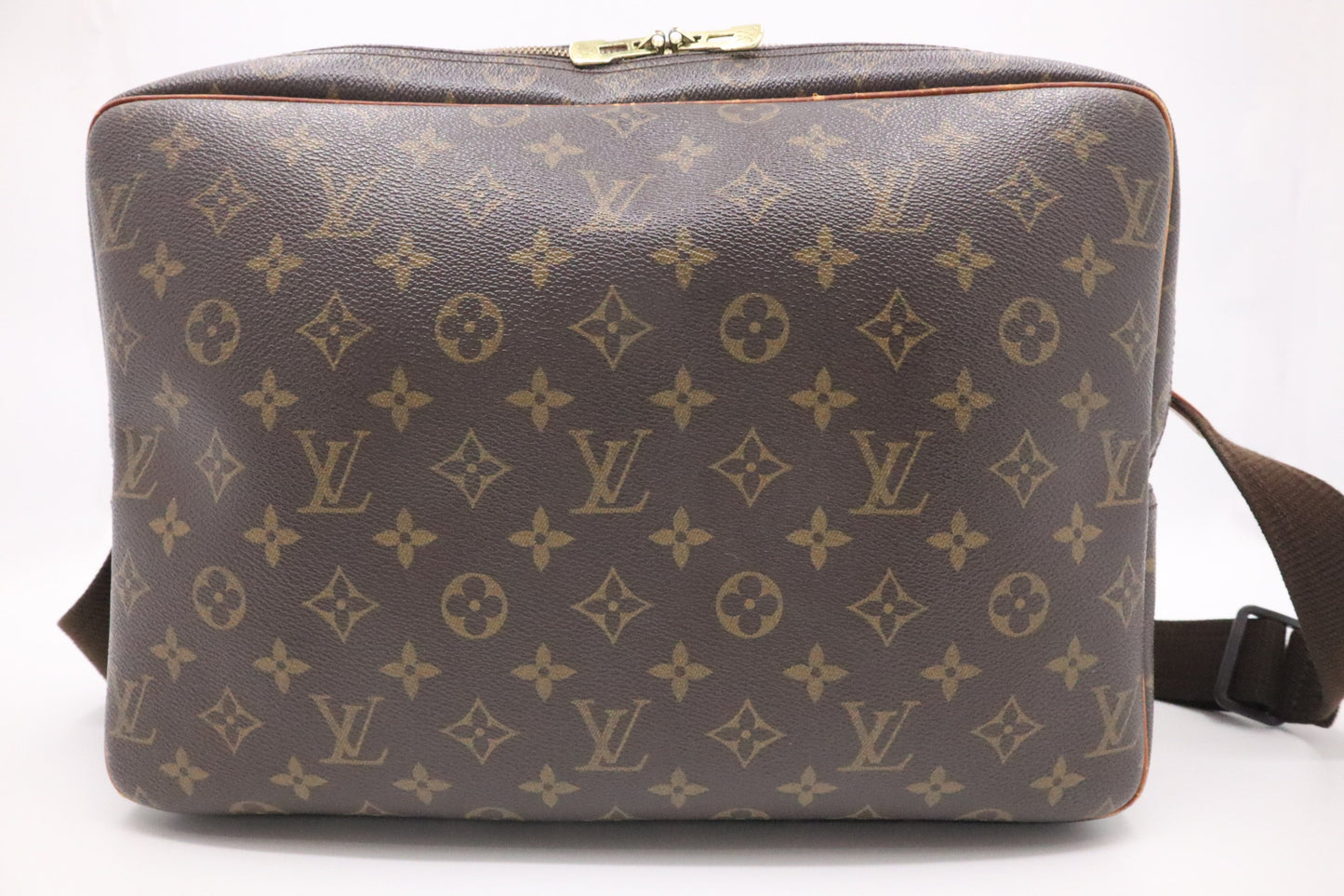 Louis Vuitton Reporter Monogram GM Canvas Handbag Canvas 1