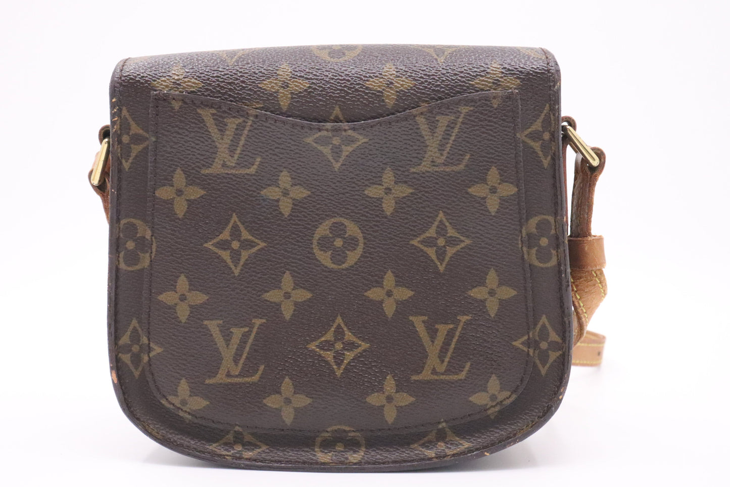 Louis Vuitton Saint Cloud Monogram PM Canvas Handbag