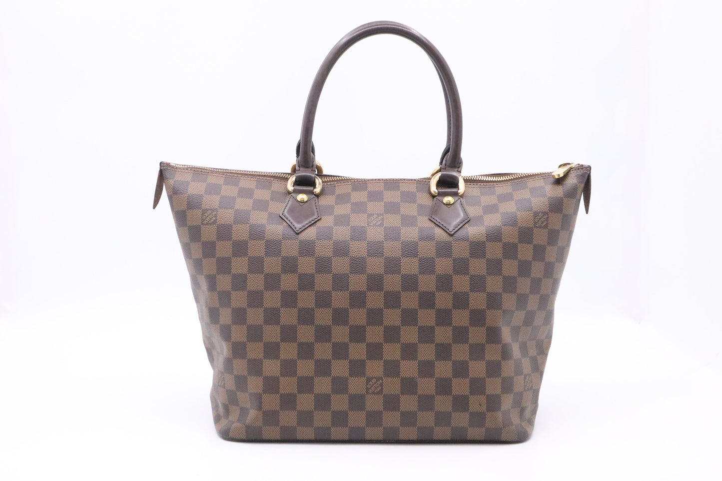 Louis Vuitton Saleya Ebene MM Canvas Damier Handbag