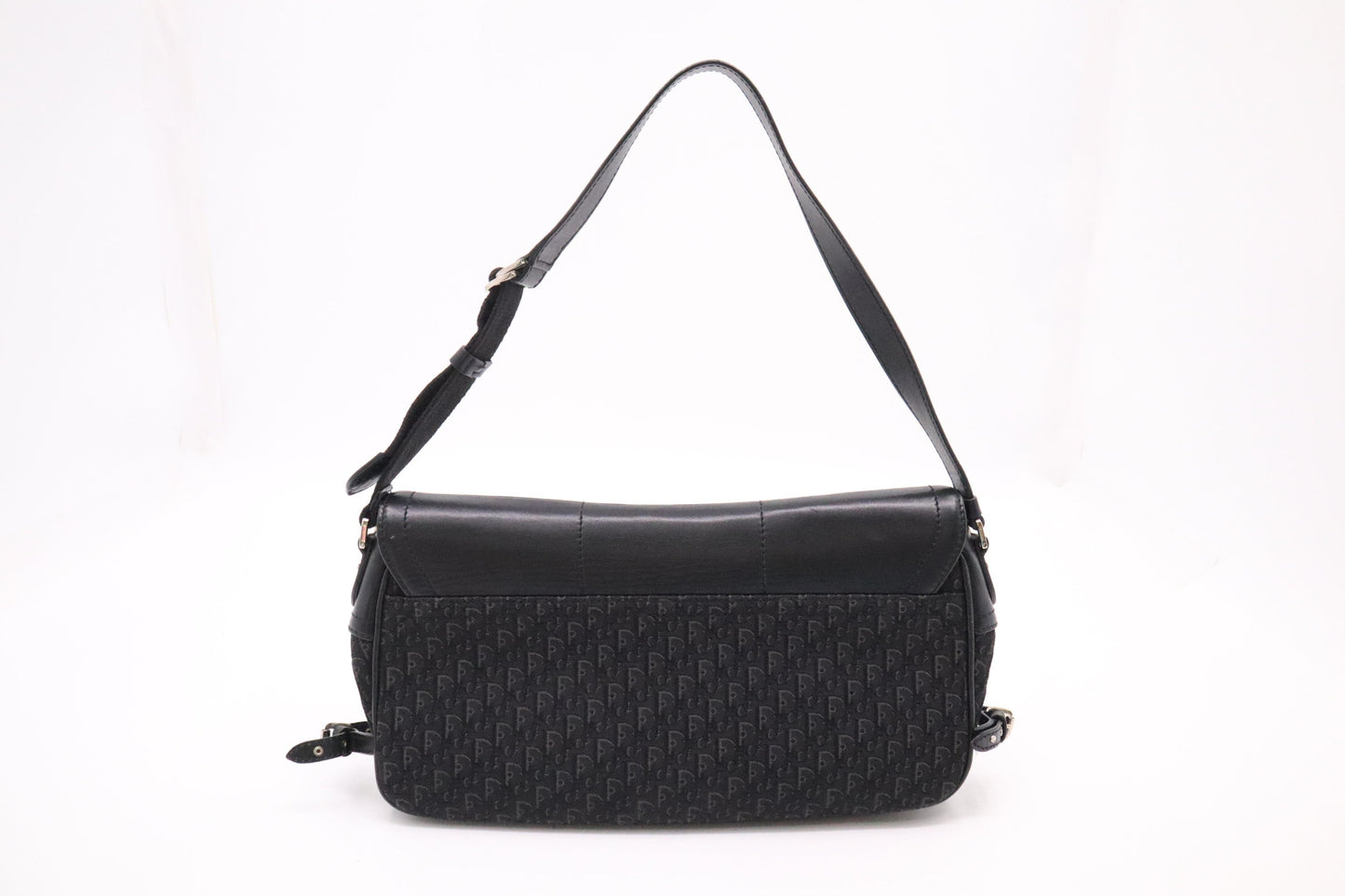Dior Shoulder Bag In And Leather Canvas