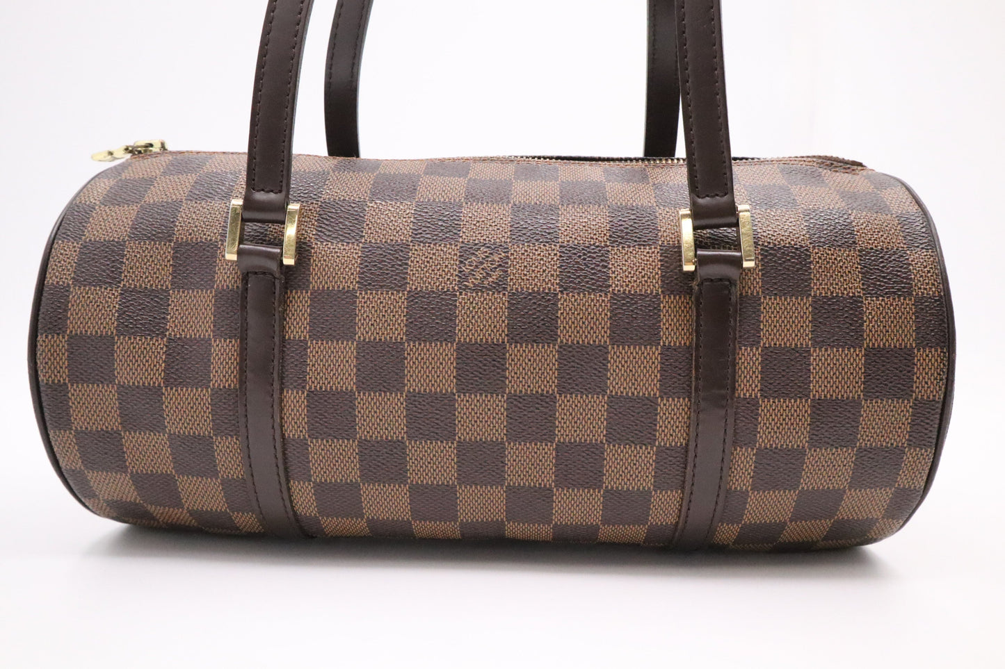 Louis Vuitton Papillon 30 Ebene Damier Canvas Handbag