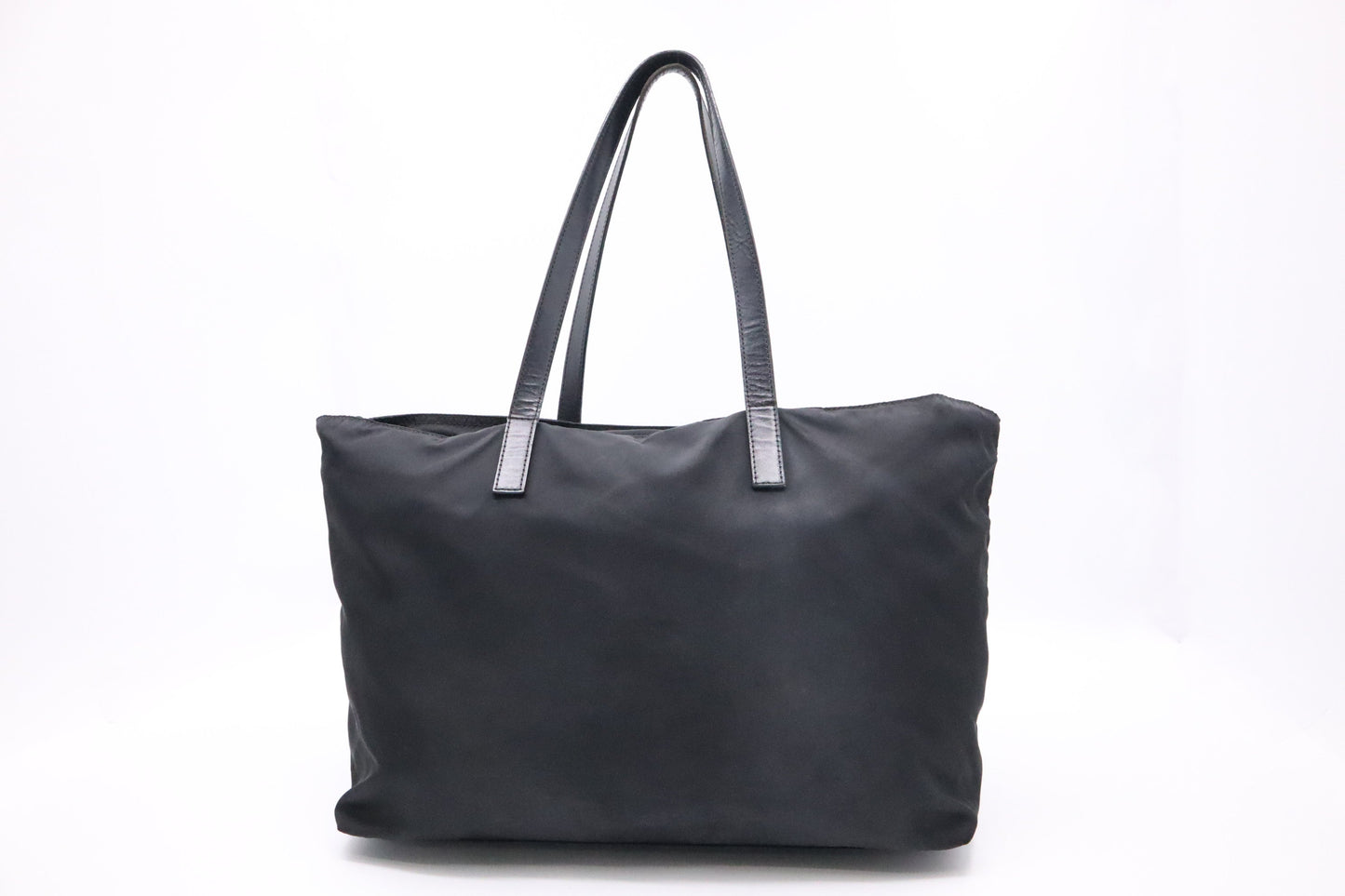 Prada Tote In Handbag Nylon Black Tote Bag