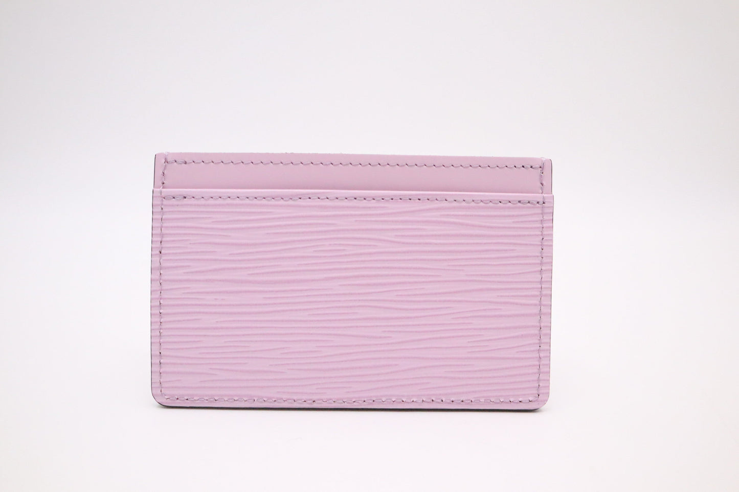 Louis Vuitton Card Lilac Epi Leather Wallet Case