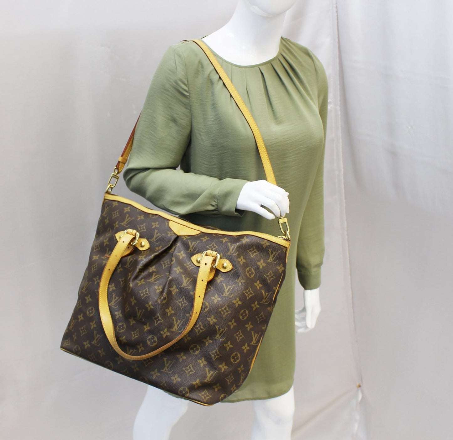 Louis Palermo Gm Tote Shoulder Bag Monogram