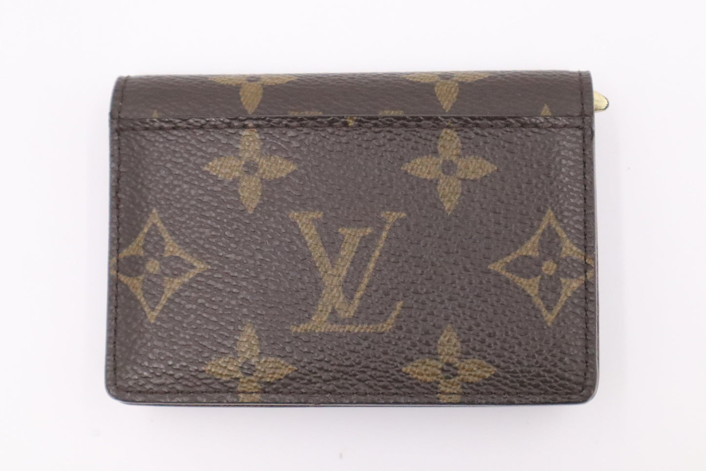 Louis Vuitton Porte Monnaie Accordion Monogram Canvas Wallet Case