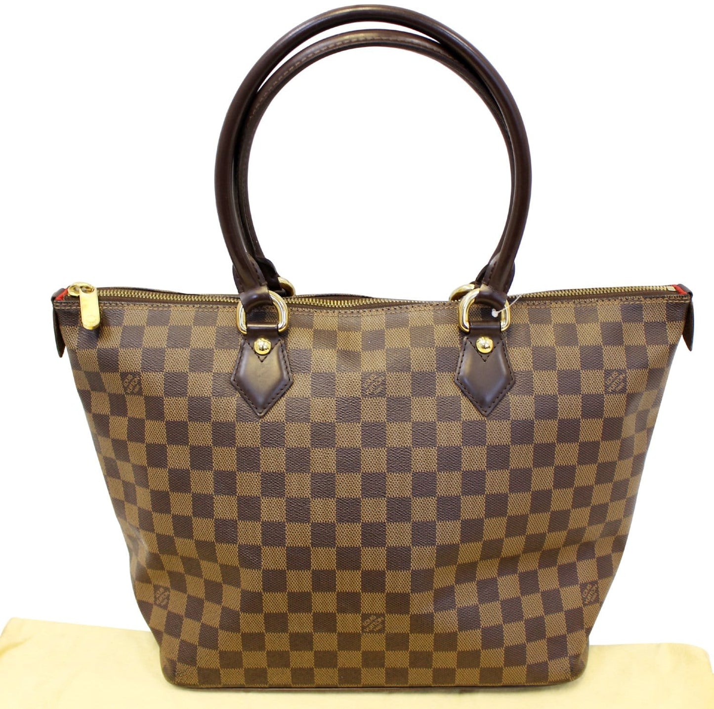 Louis Damier Ebene Saleya Mm Shoulder Handbag Shoulder Bag