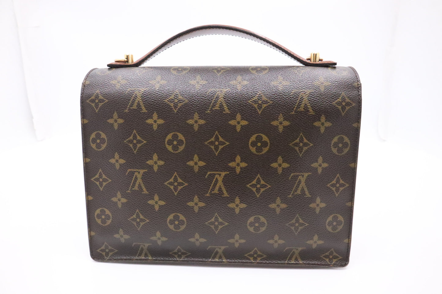 Louis Vuitton Monceau 28 Monogram Canvas Handbag