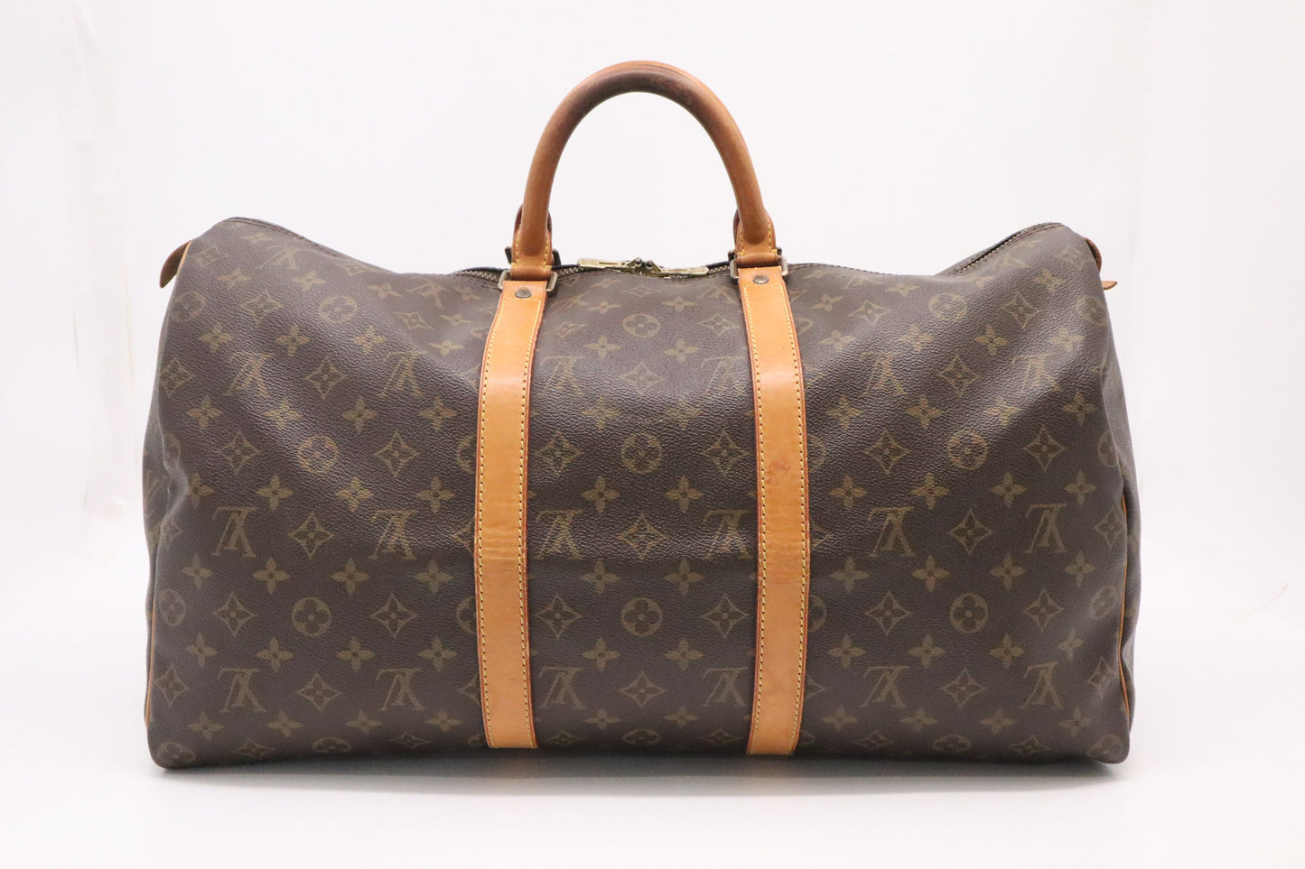 Louis Vuitton Keepall 50 Monogram Canvas Travel Bag Canvas 3
