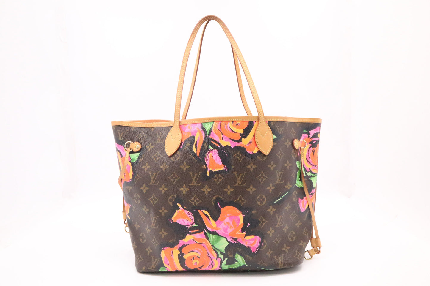 Louis Vuitton x Stephen Spro Neverfull MM Monogram Canvas Tote Bag Canvas 1