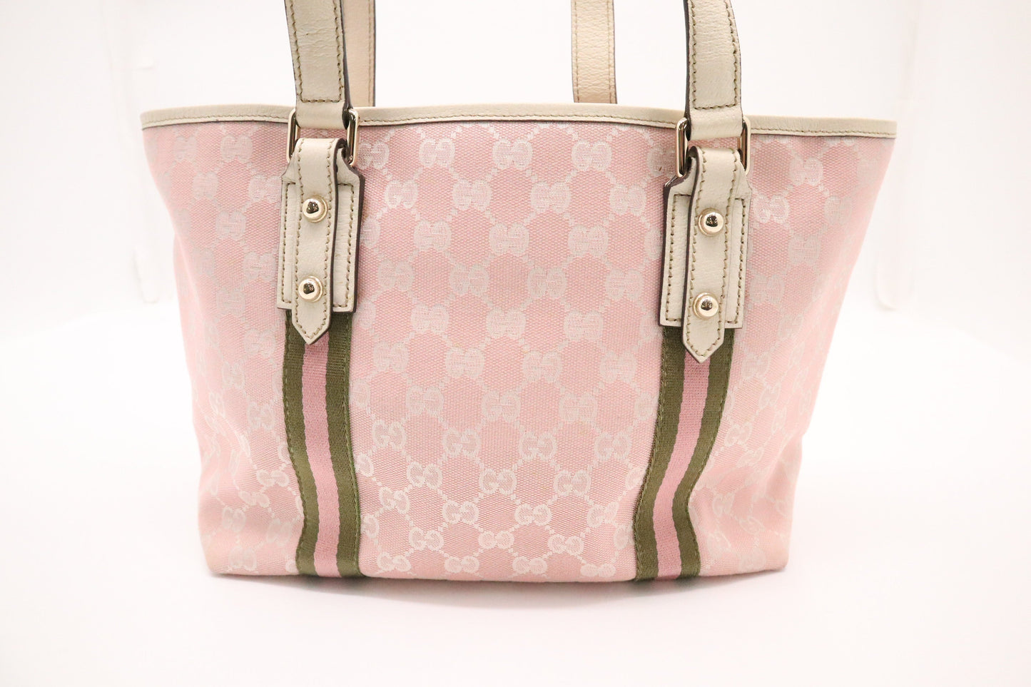 Gucci GG Canvas Pink Small Tote Bag
