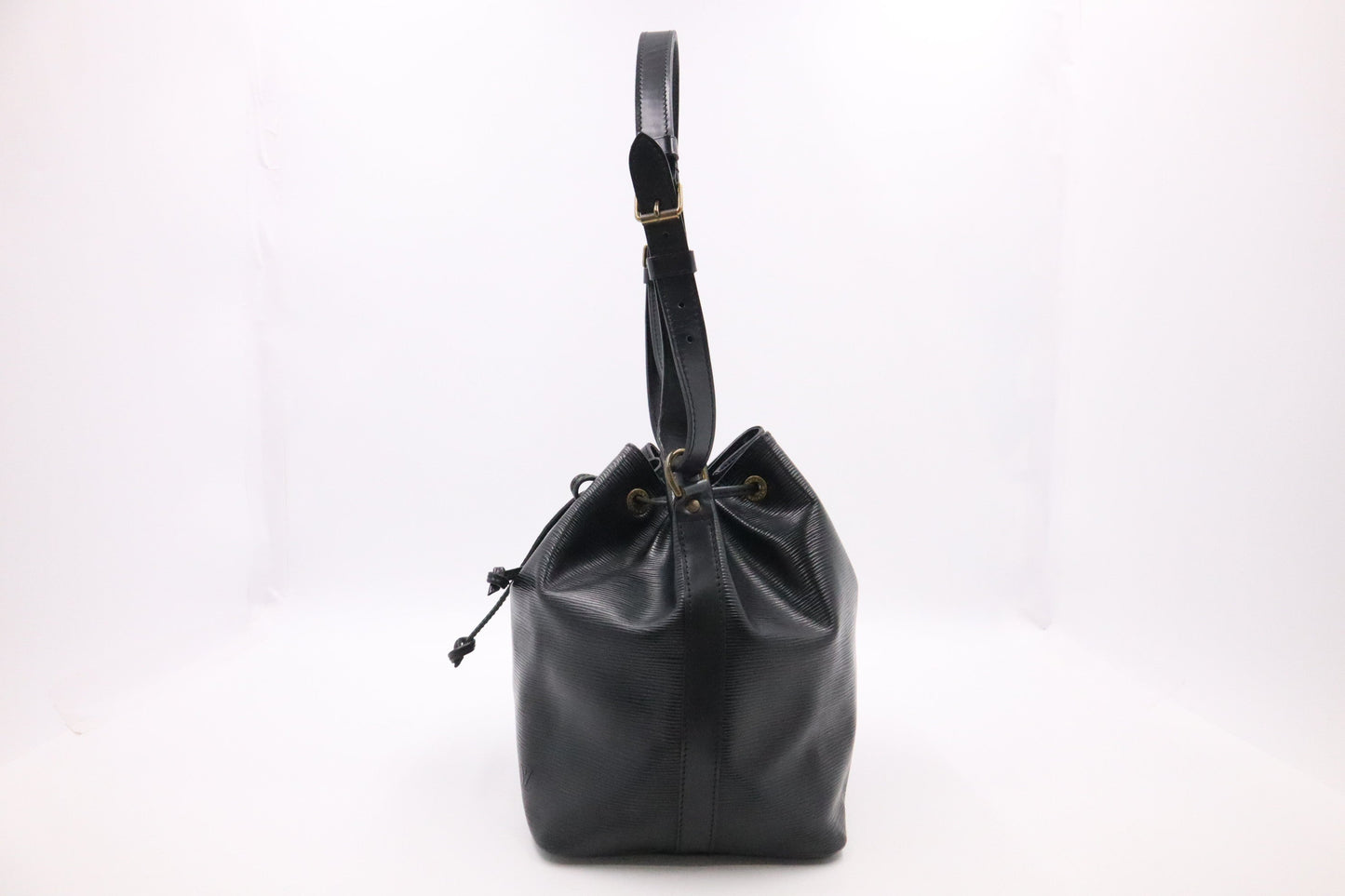 Louis Vuitton Petit Noe Epi Leather Black Handbag Leather 1