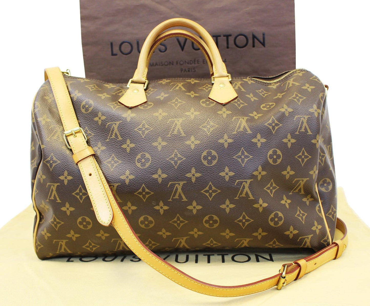 Louis Boston Bag Speedy Bandouliere Monogram Travel Bag