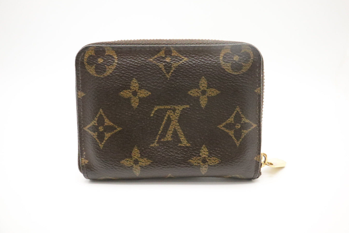 Louis Vuitton Compact Zippy Monogram Canvas Handbag Monogram Canvas
