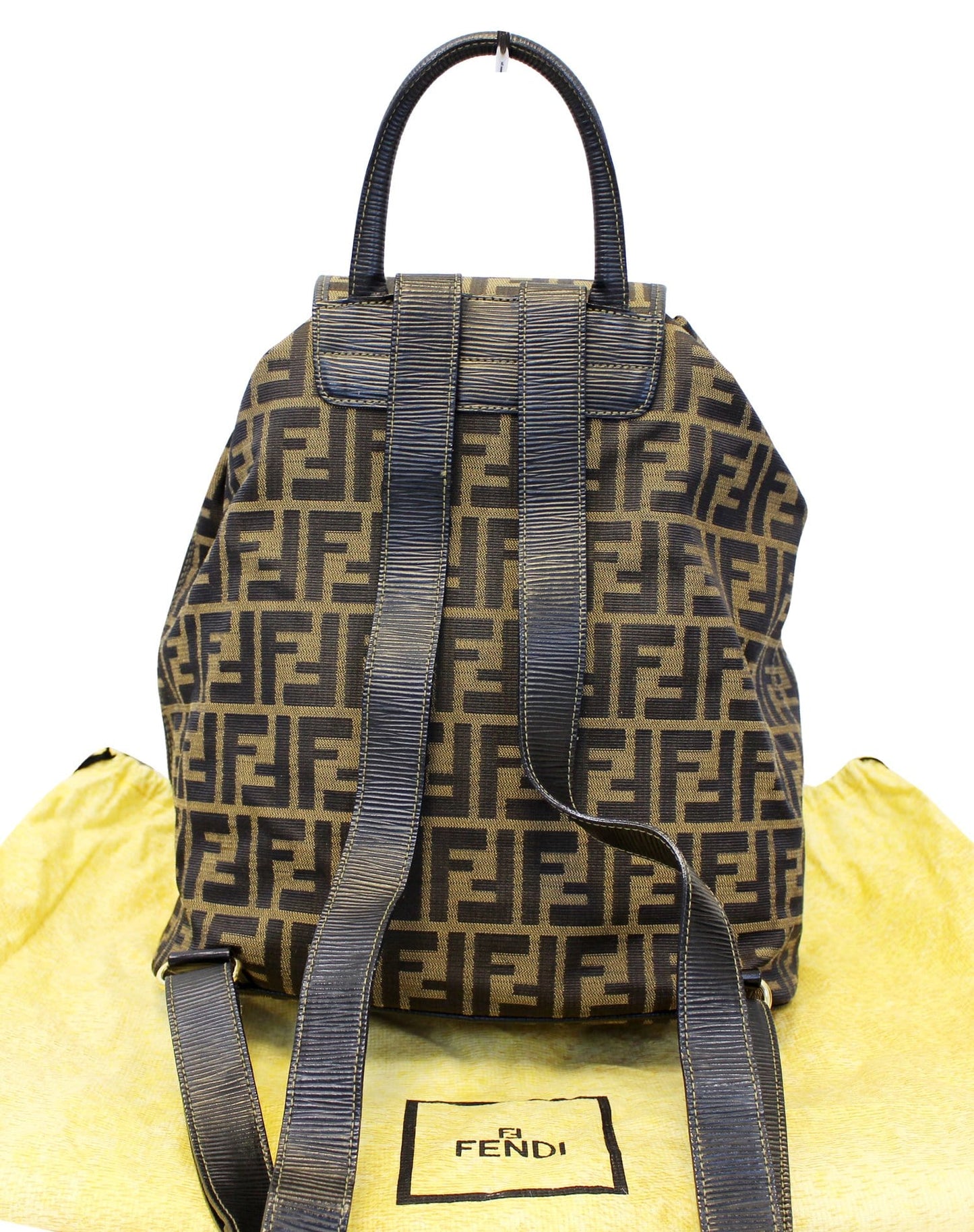 Fendi Zucca Backpack Canvas Monogram