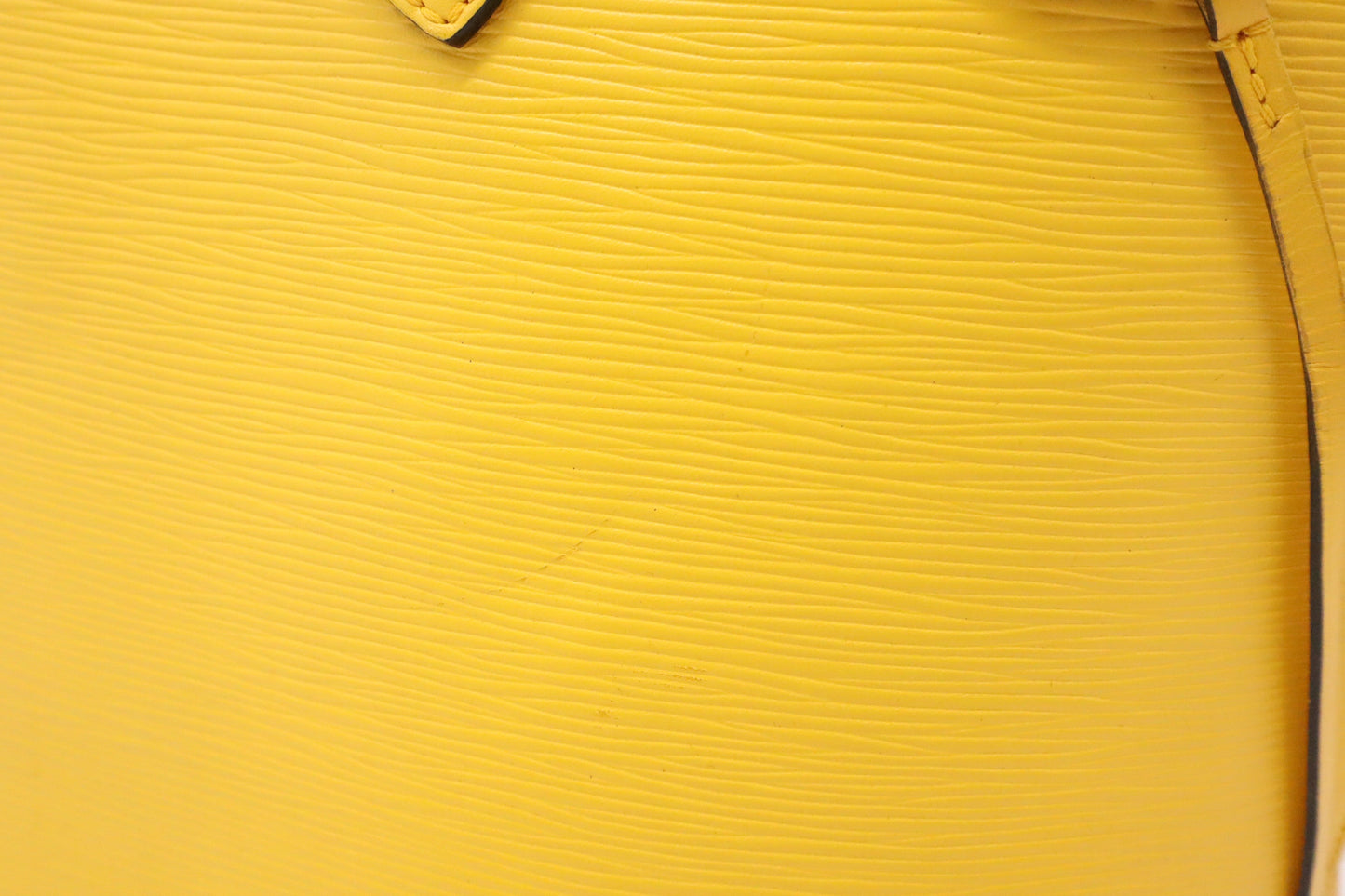 Louis Vuitton Neverfull MM Epi Leather Yellow Tote Bag