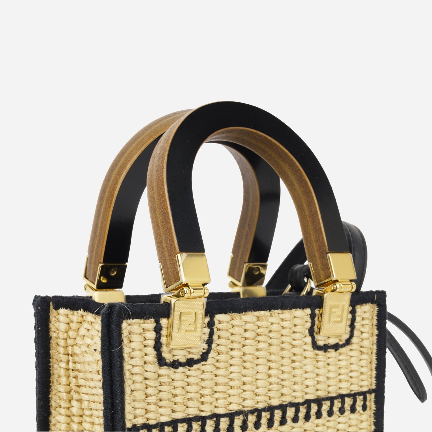 Fendi Vertical Sunshine Tote Mini Tote Bag