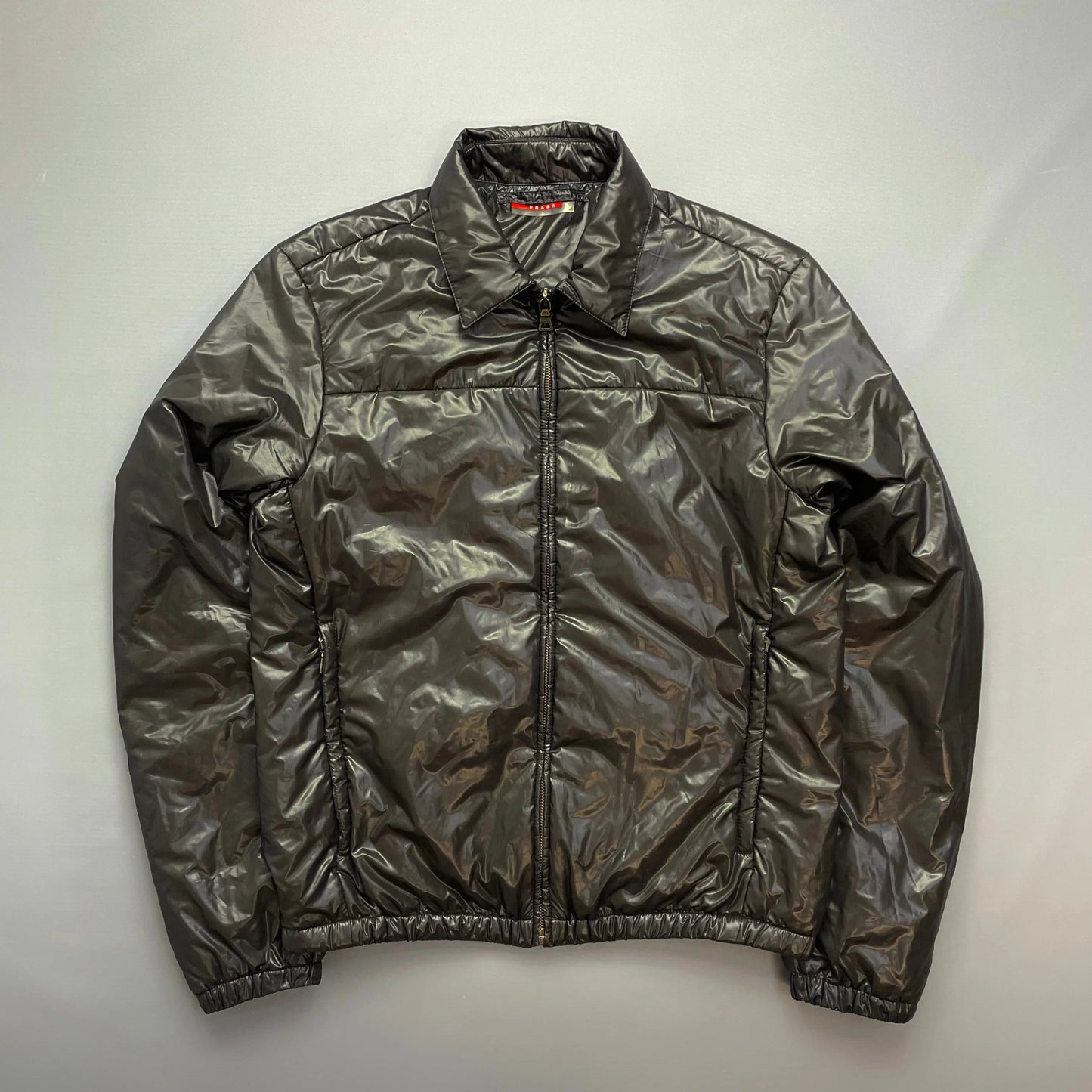 Prada Handbag Sport Lightweight Padded Harrington Jacket Nylon