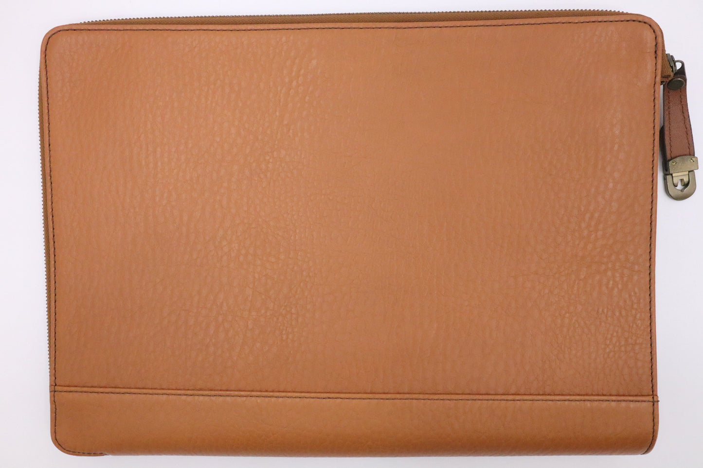 Burberry Clutch In Leather Brown Clutch Bag