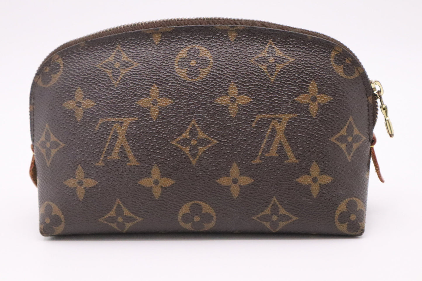 Louis Vuitton Pochette Cosmetics PM Monogram Canvas Clutch Bag Canvas 1