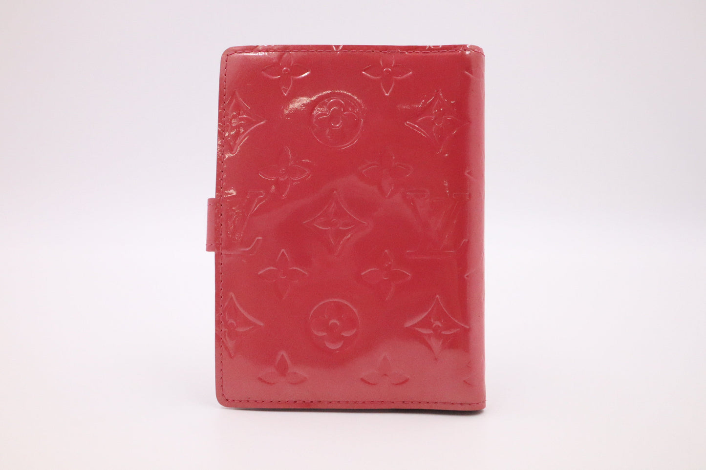 Louis Vuitton Agenda PM Vernis Leather Pink Handbag