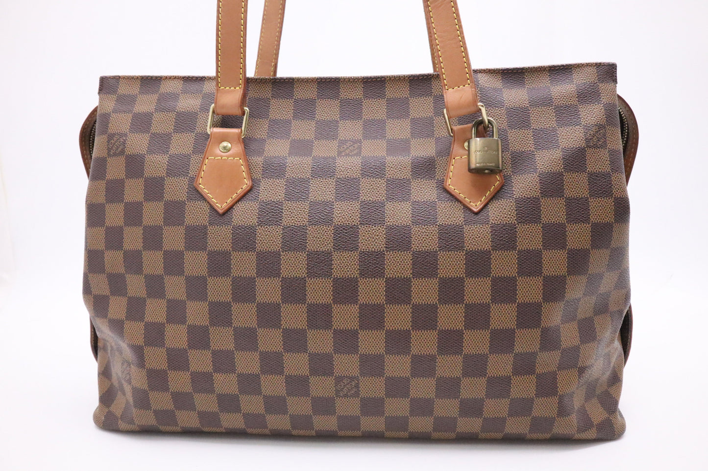 Louis Vuitton Columbine Ebene Damier Canvas Handbag