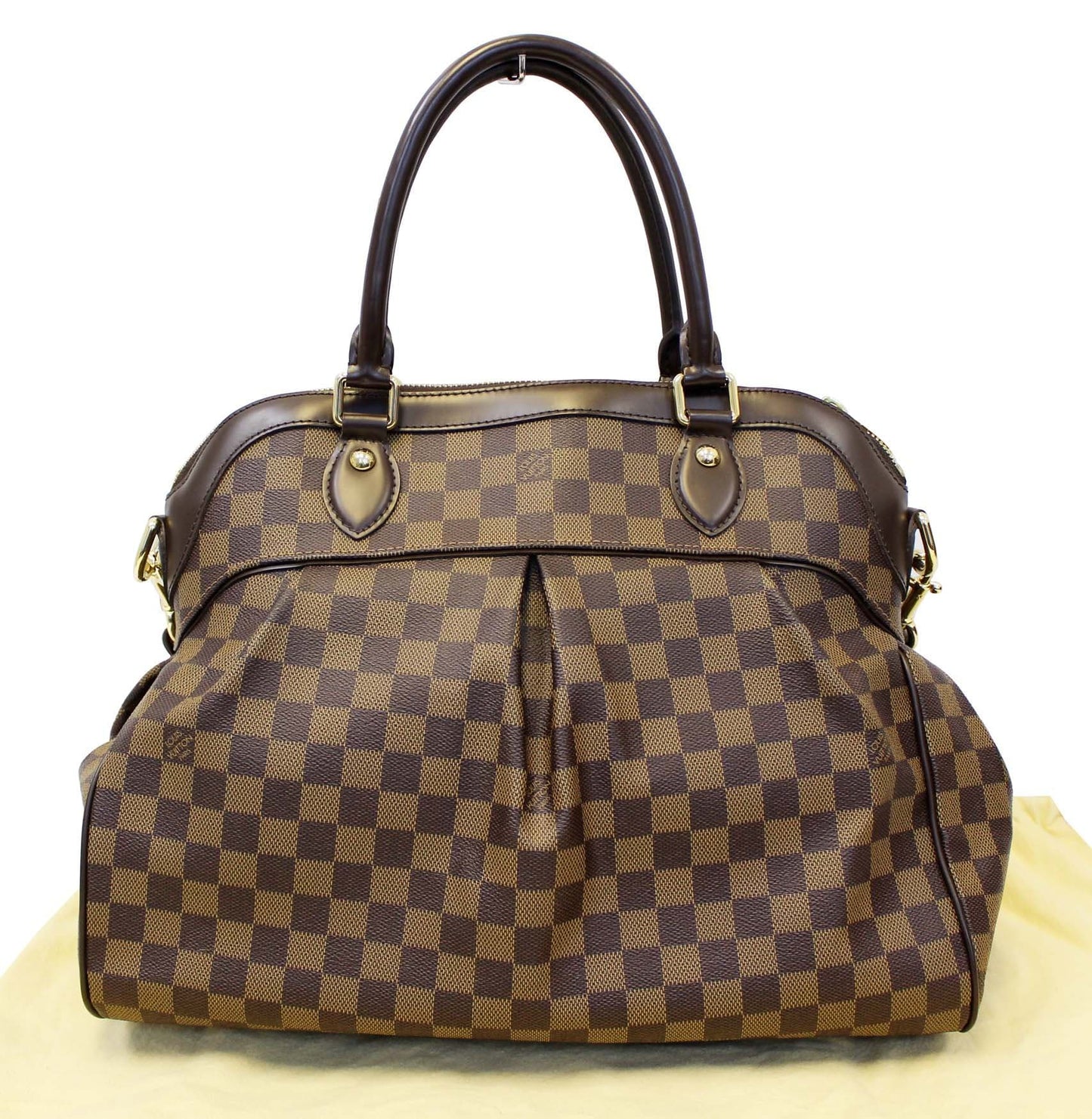 Louis Trevi Gm Damier Ebene 2Way Handbag Shoulder Bag