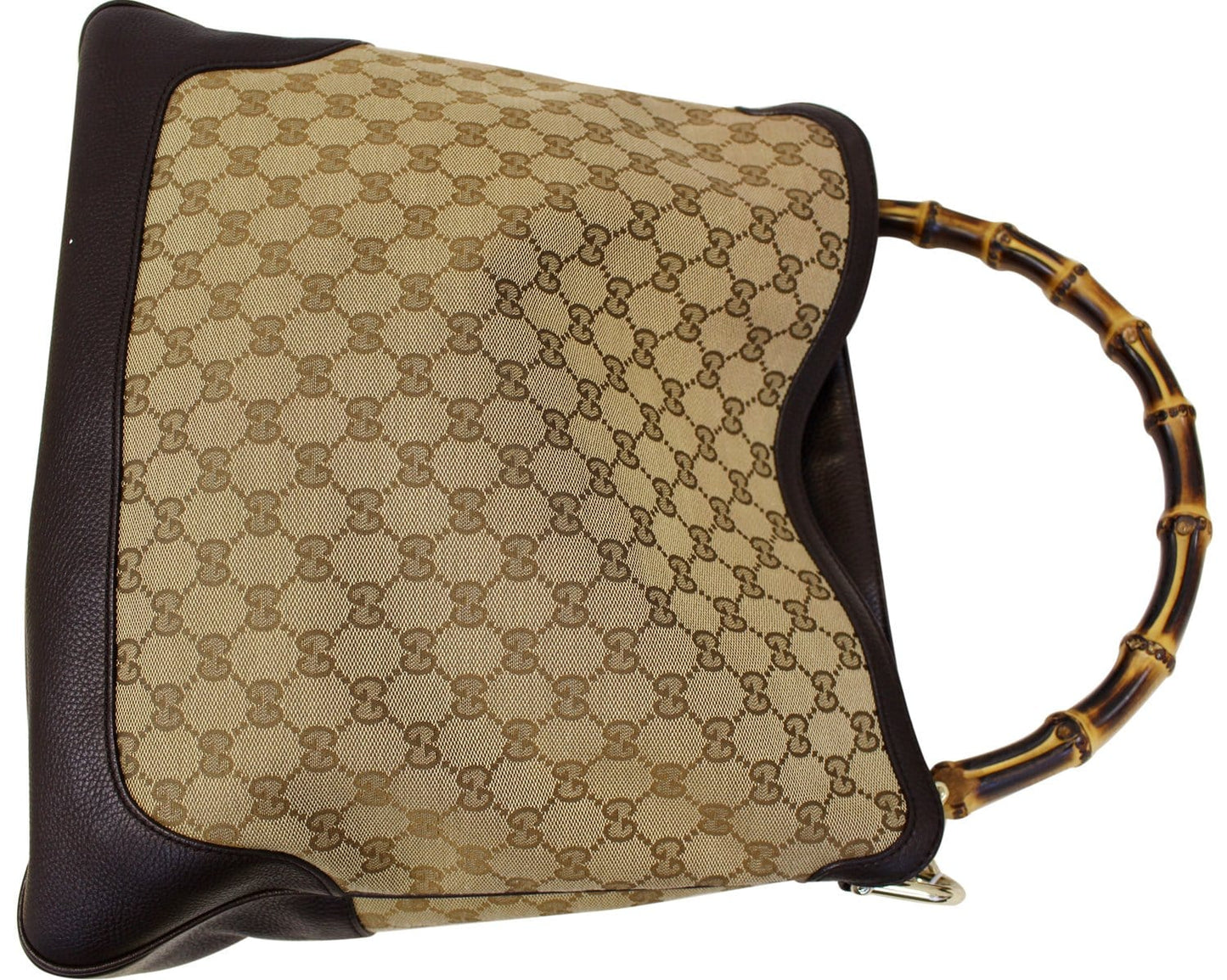 Gucci Canavas Diana Bamboo Shoulder Bag