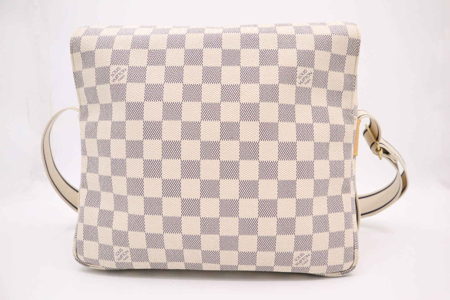 Louis Vuitton Naviglio Azur Damier Canvas Handbag Canvas 3