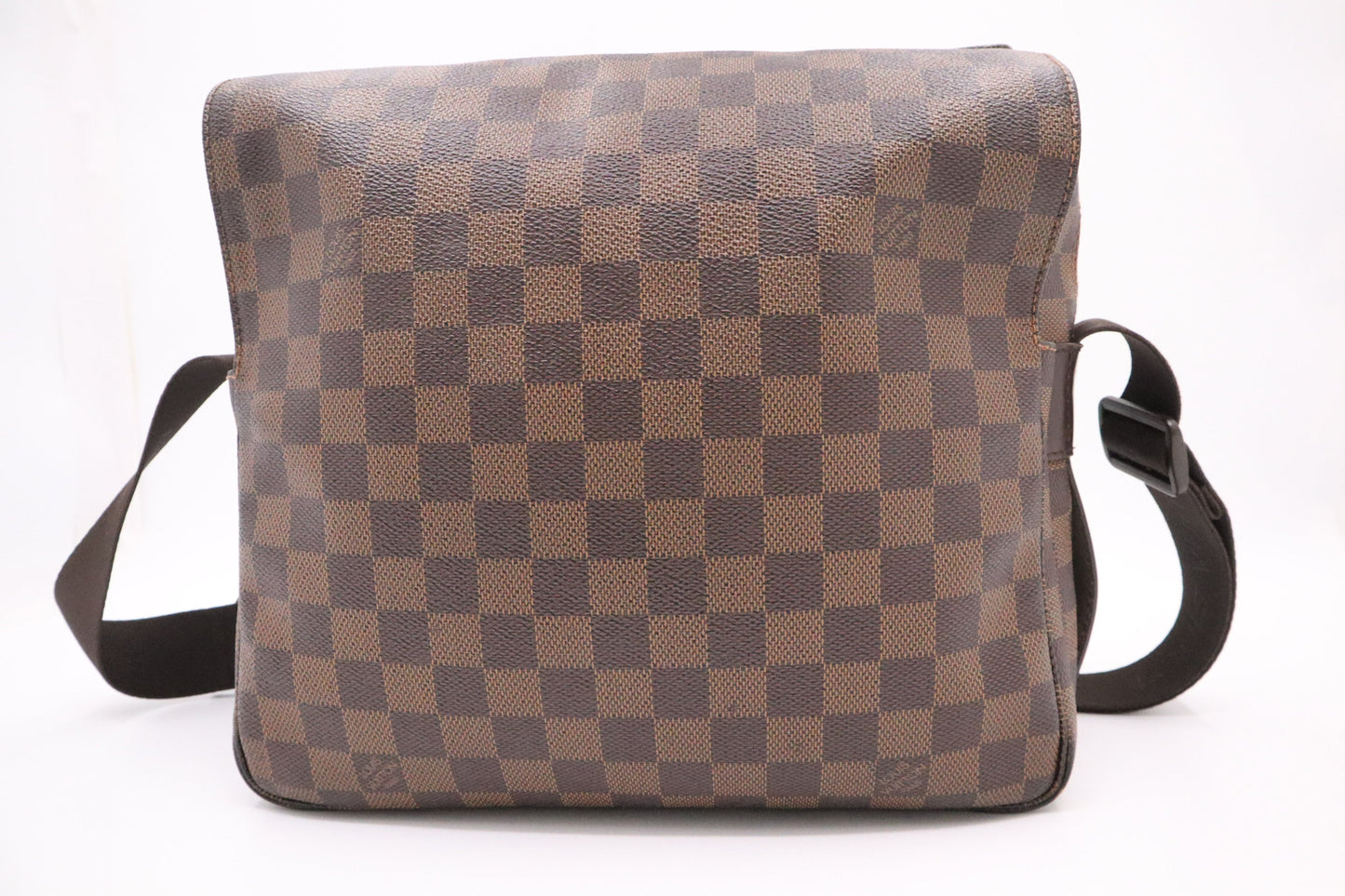 Louis Vuitton Naviglio Ebene Damier Canvas Handbag