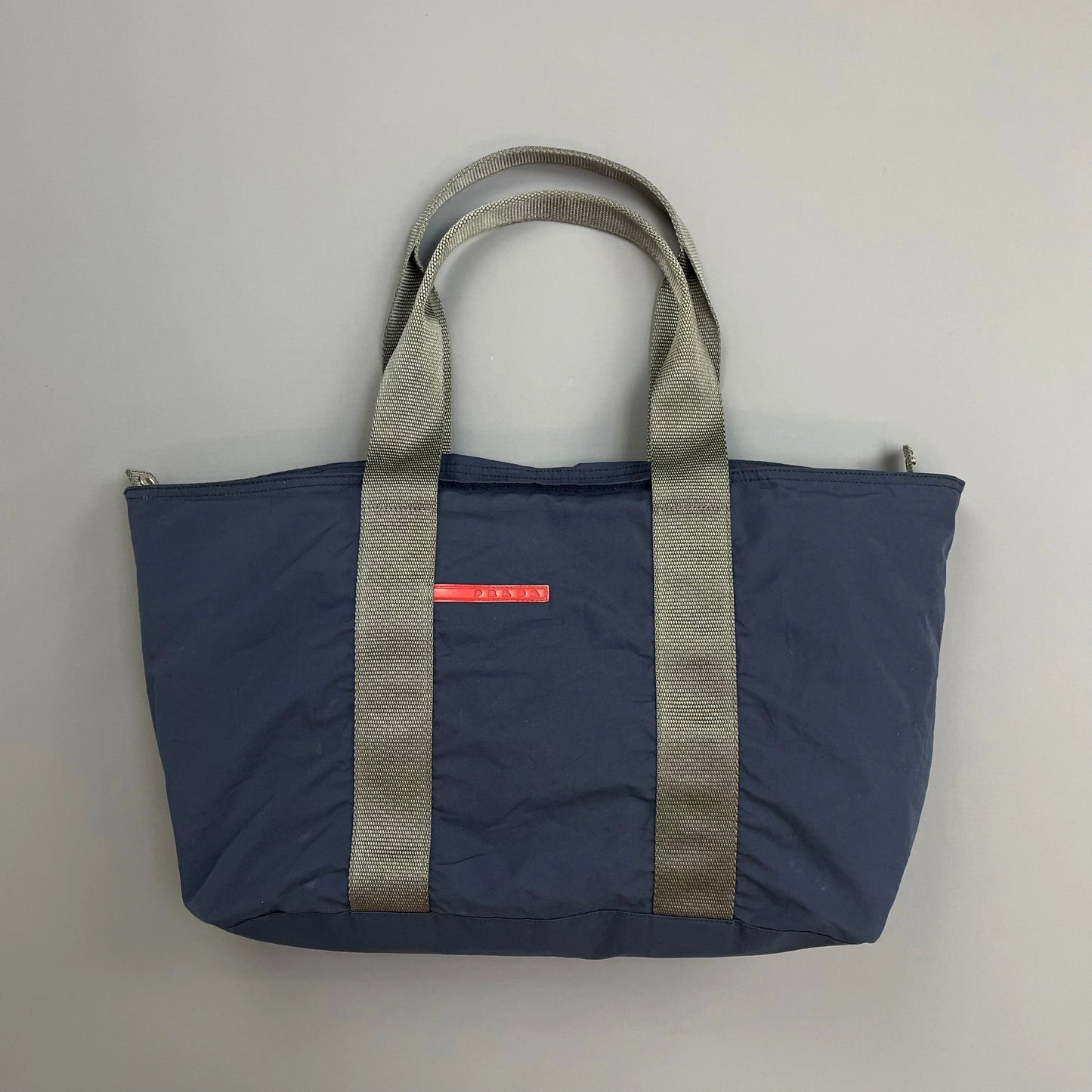 Prada Handbag Sport 00s Handheld Sports Bag Blue