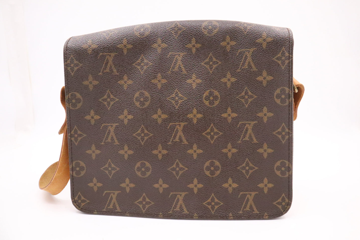 Louis Vuitton Cartouchiere GM Monogram Canvas Handbag Canvas 1